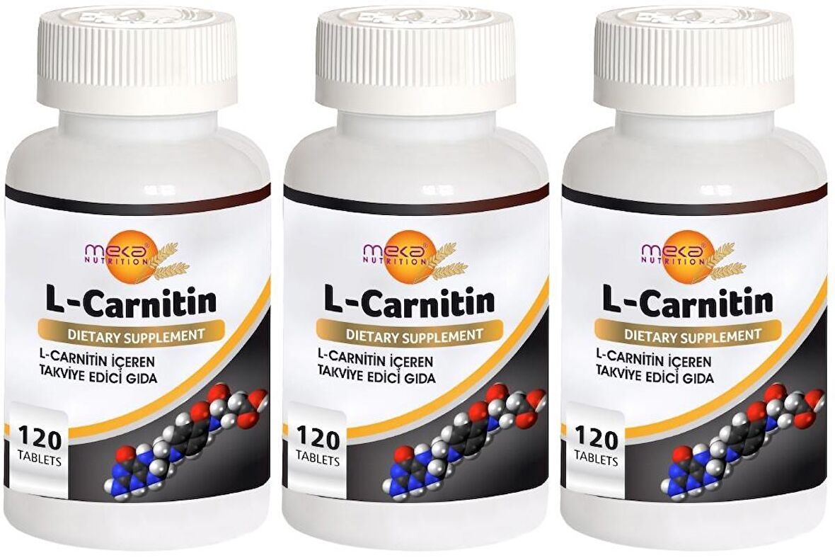 L-Carnitine Tablet 3x120 Tablet 1000 mg