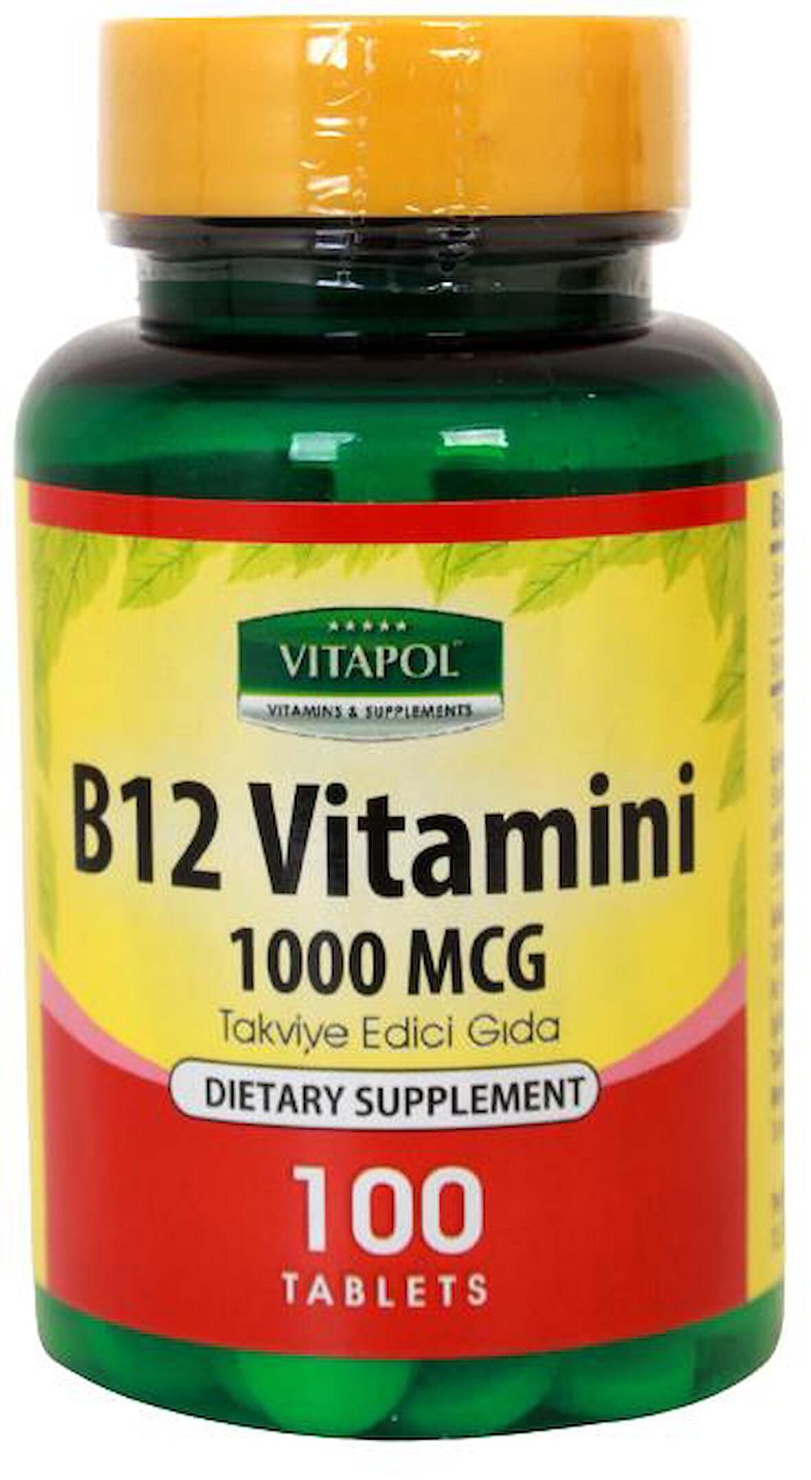 Vitapol B12 Vitamini 1000 Mcg 100 Tablet  