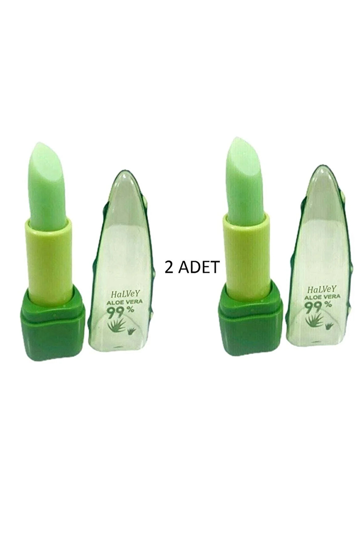 2 Adet Aloevera %99 Dudak Bakım Nemlendirici Sihirli Ruj 2 Adet
