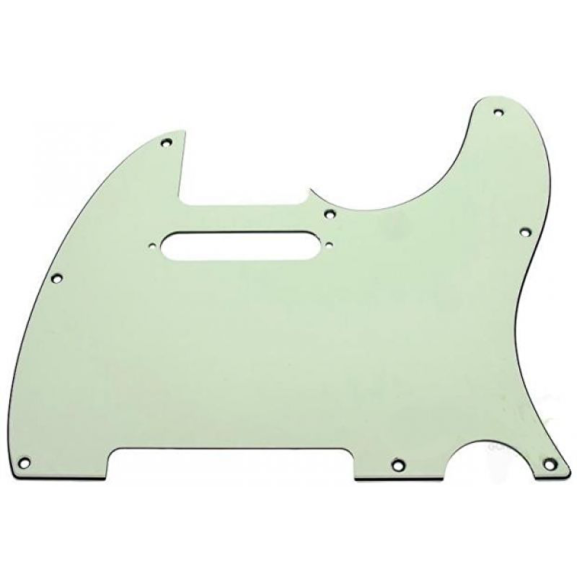 Fender Pickguard Tele 8 Hole 3-Ply Mint Green