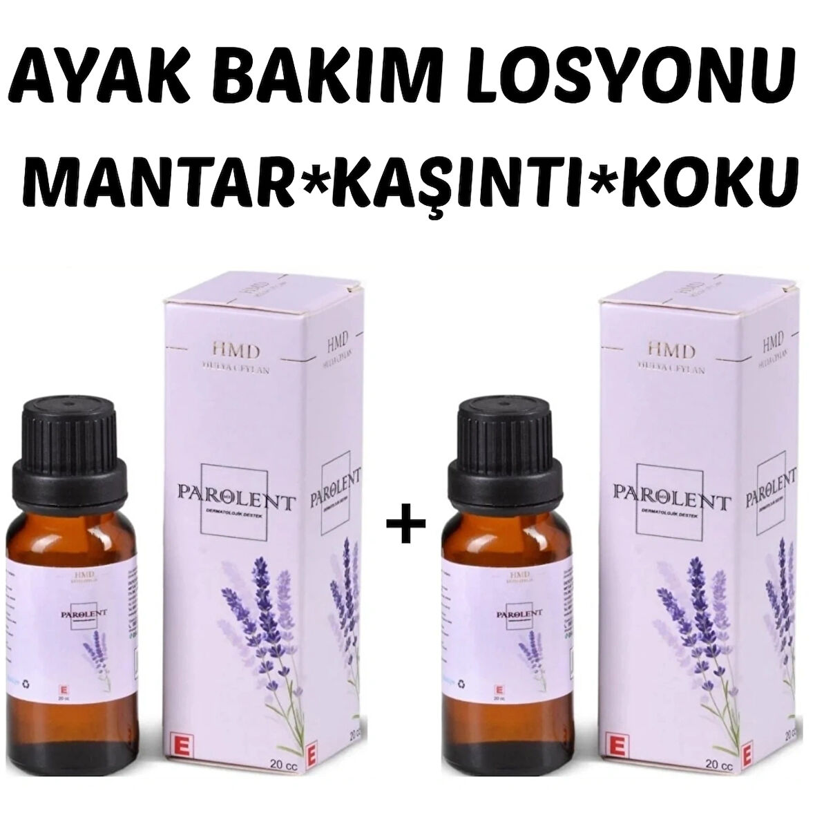 Bitkisel Ayak Bakım Losyonu 20 Cc 2 Adet(Mantar-Kasıntı-Koku)Sağlık Bakanlığı Onaylı