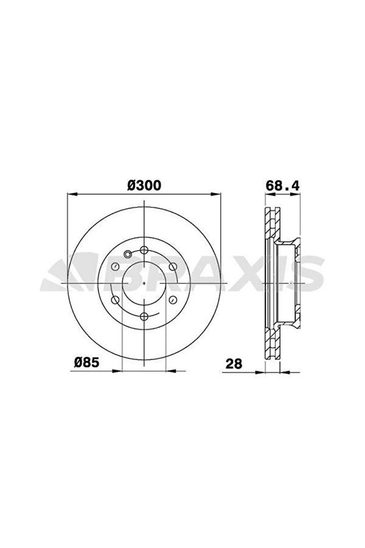 Fren Diski On Sprınter 906 06>18 907 910 18> Crafter 30-35 06>16