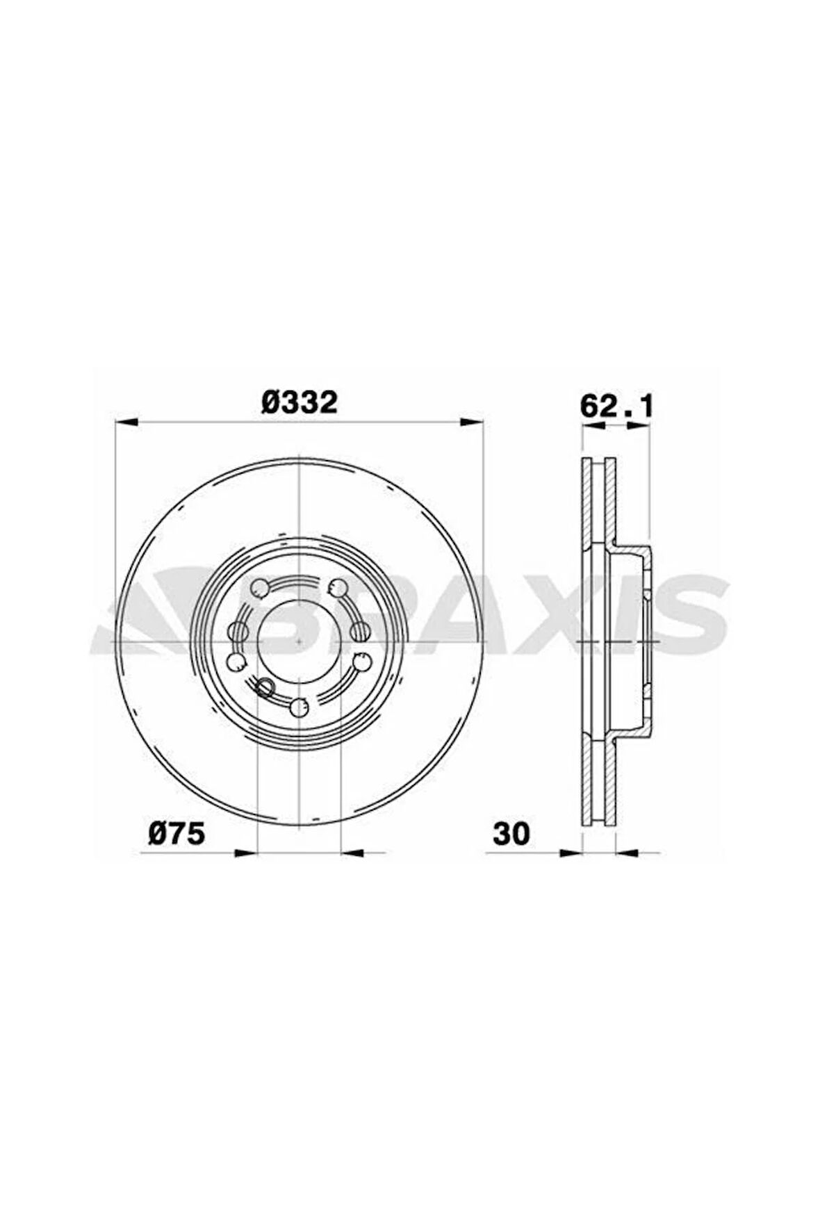 Fren Dıskı On Havalı Bmw X3 E83 X5 E53