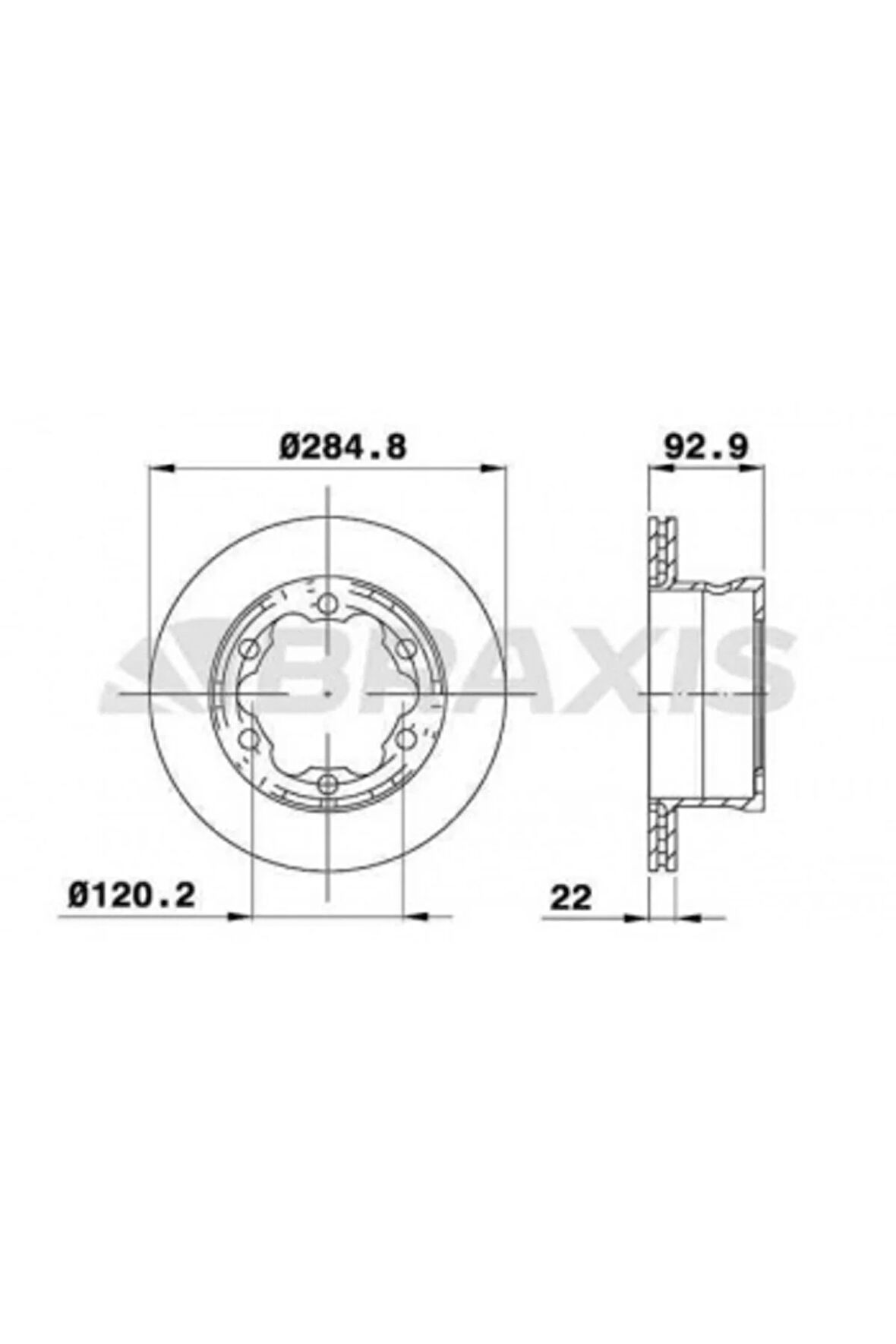 Mercedes Fren Diski Arka (cift Teker) Sprinter 901 902 903 904 96>06 Lt 28 35 46 96>06 - Ad1