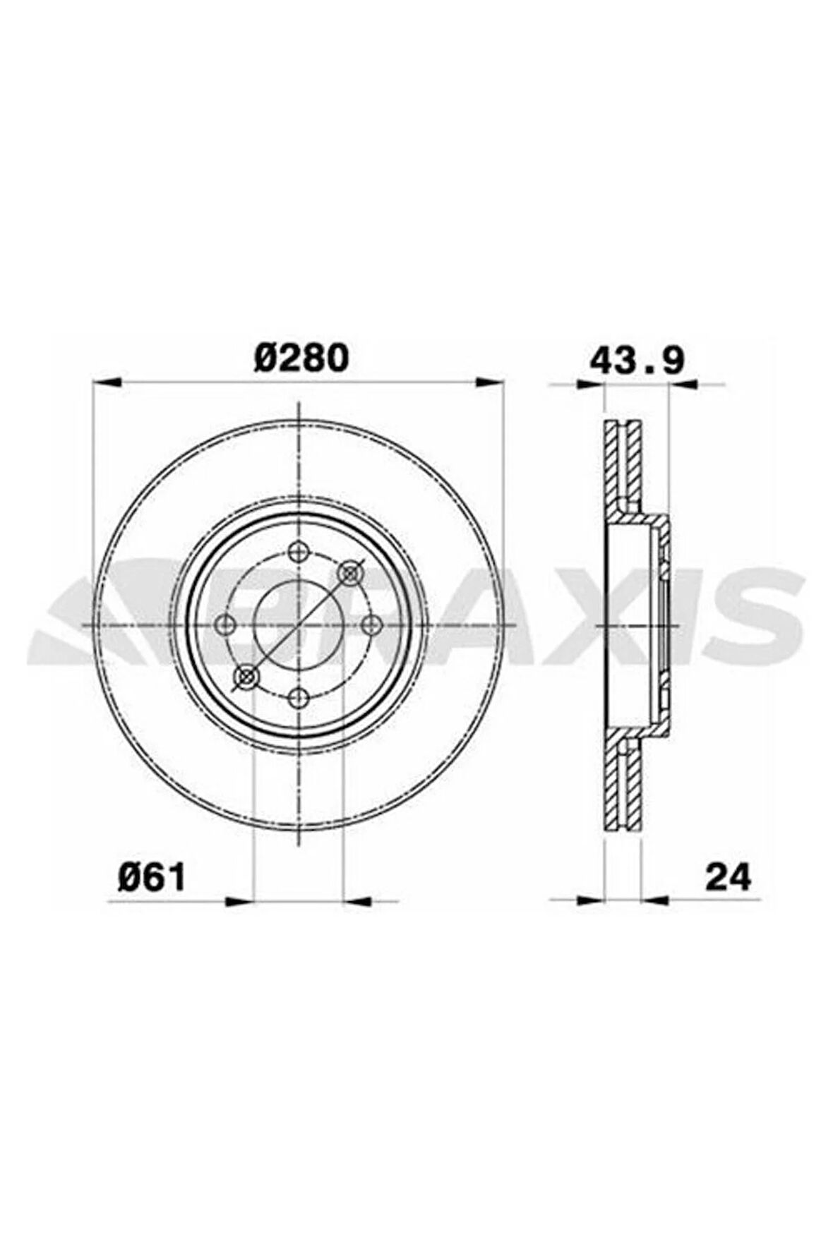 Fren Diski Ön Havalı Captur Clıo Iı Iıı Kangoo I Laguna I Megane I Iı Scenıc I Iı Dokker Lodgy
