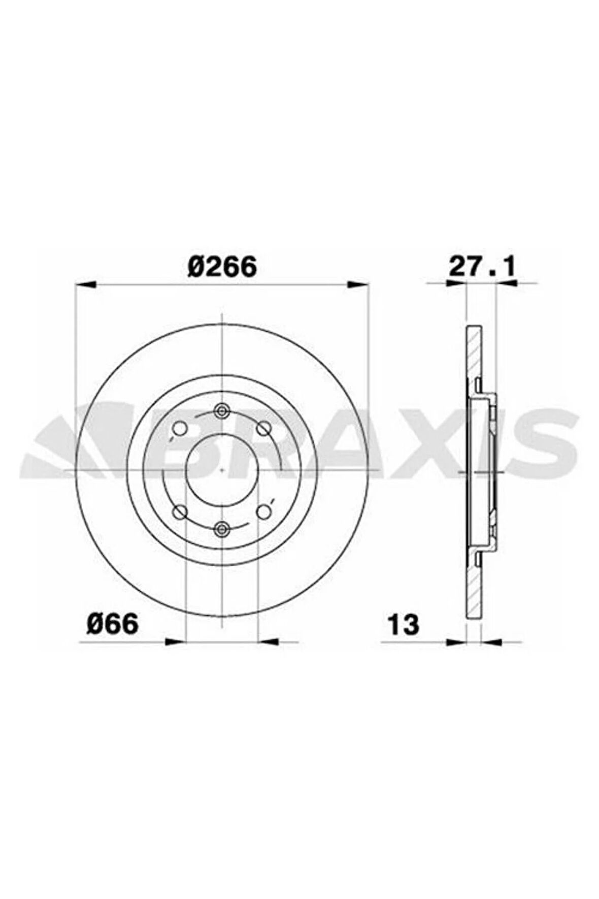 Fren Diski Ön C2 C3 C3 Iı 1.1 1.4 Hdı 09 / 03> C Elysee P301 (Mando Tıpı) 2011> Berlıngo Partn