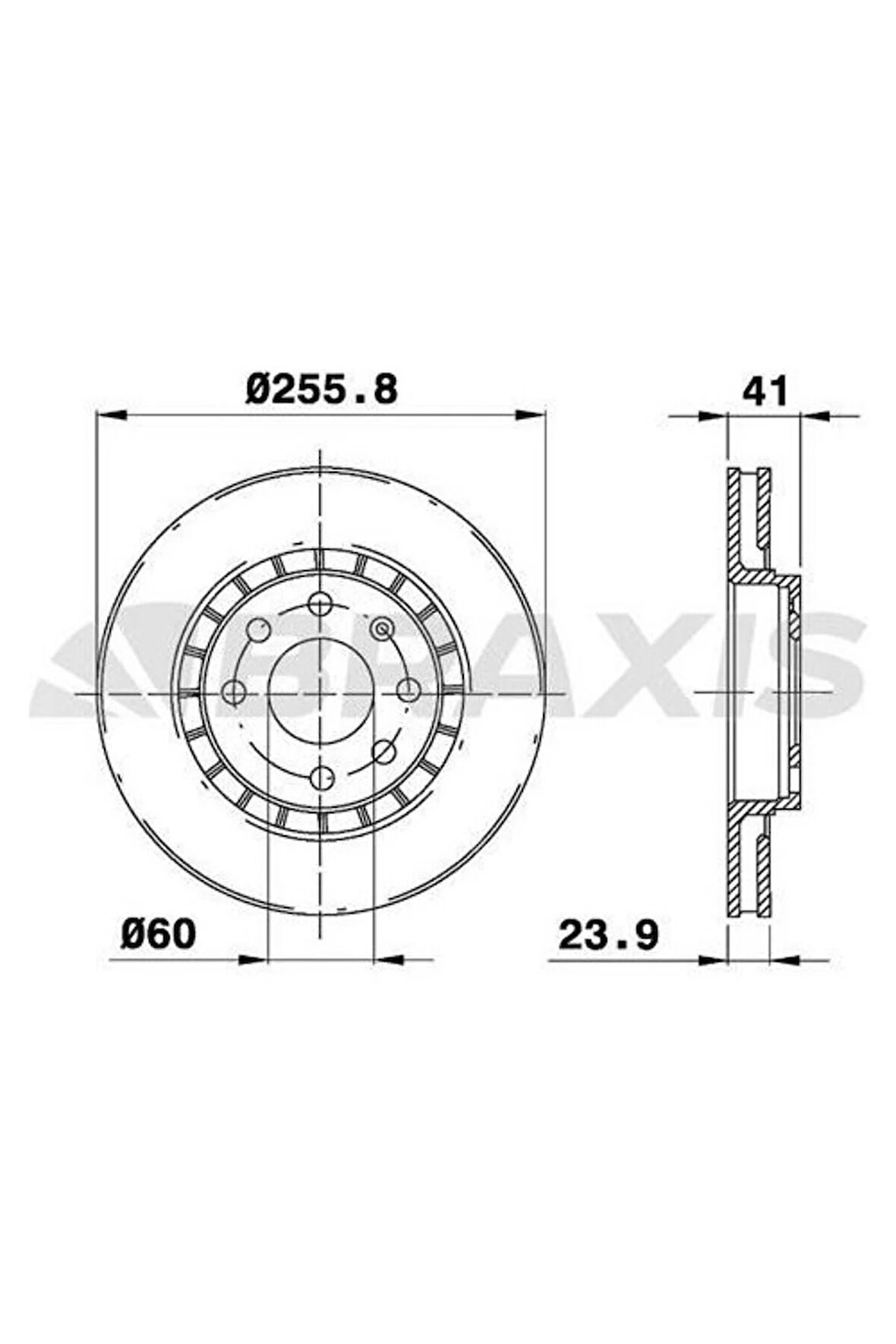 Fren Diski Ön Astra F Vectra A Vectra B 1.6