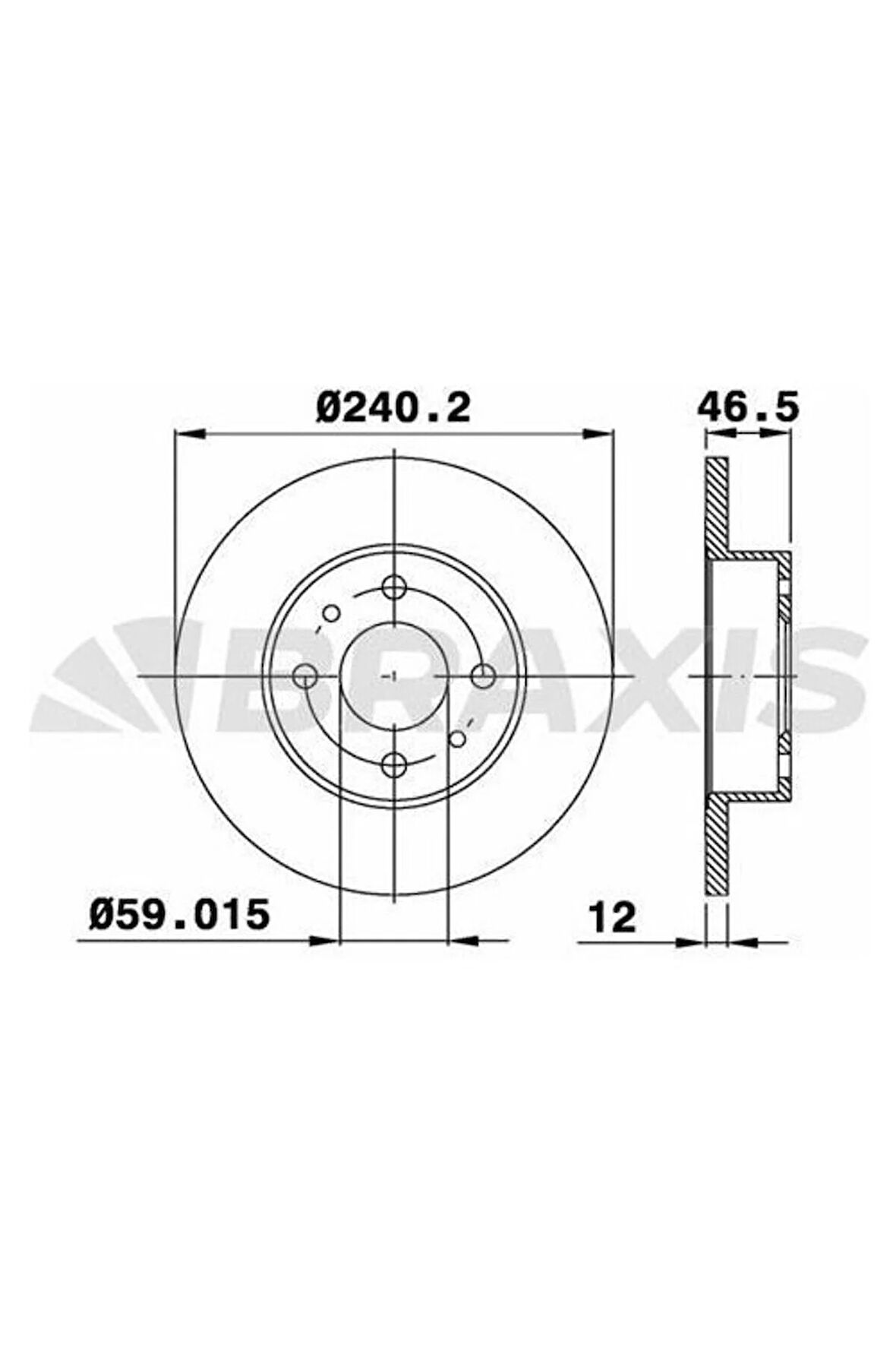 Fren Diski Ön Uno 1,4 86>
