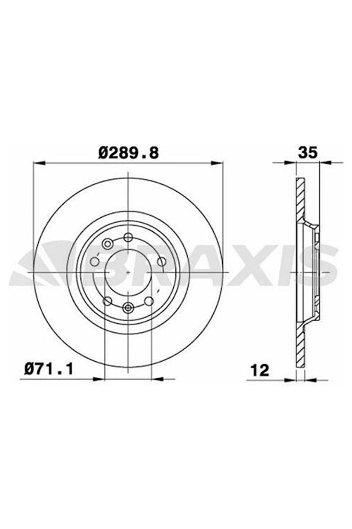 Fren Diski Arka Psa 508 C5 607 Rcz 1.6hdı
