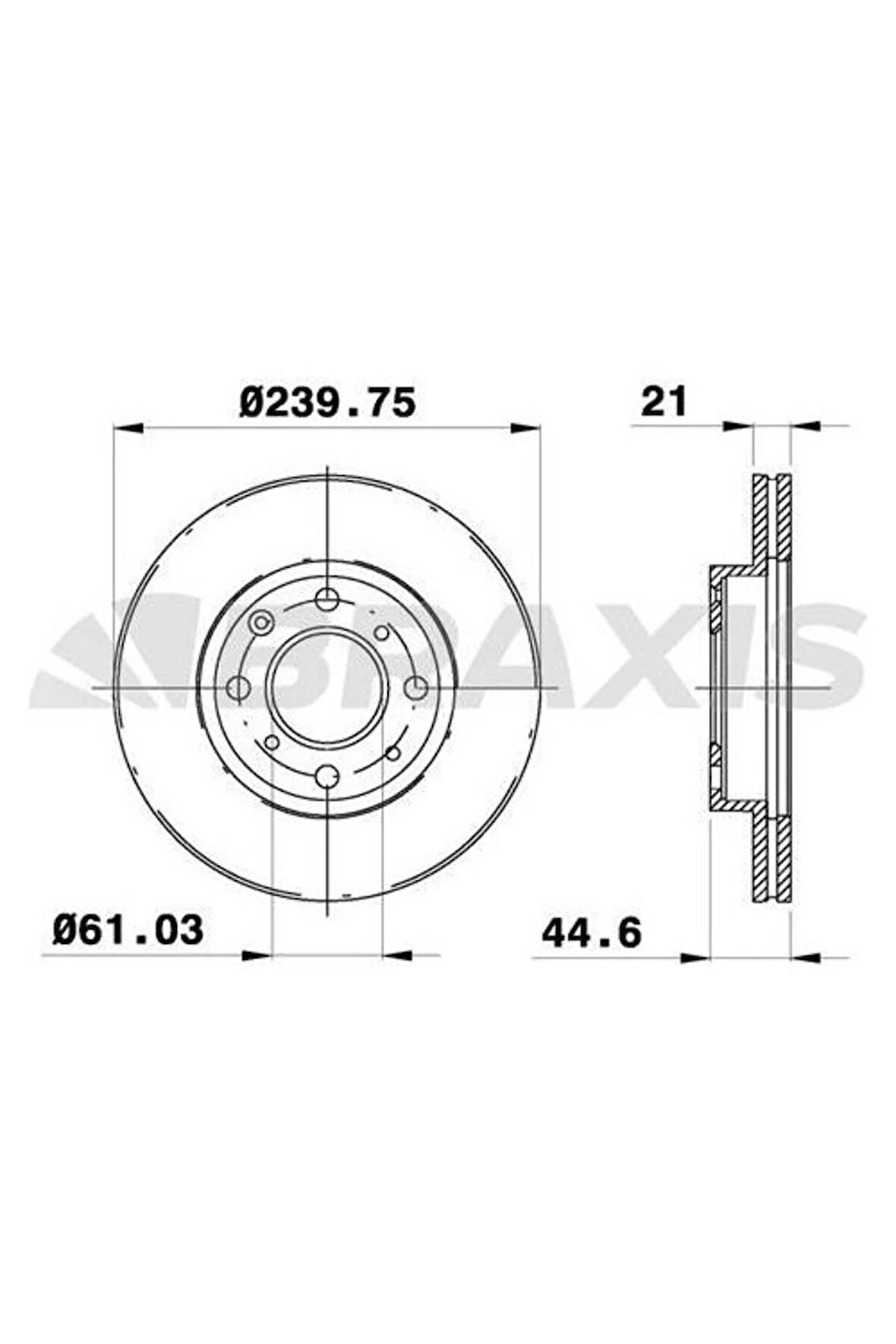 Fren Diski Ön Havalı Honda Cıvıc 1.4 1.5 1992-2000 (240X4)