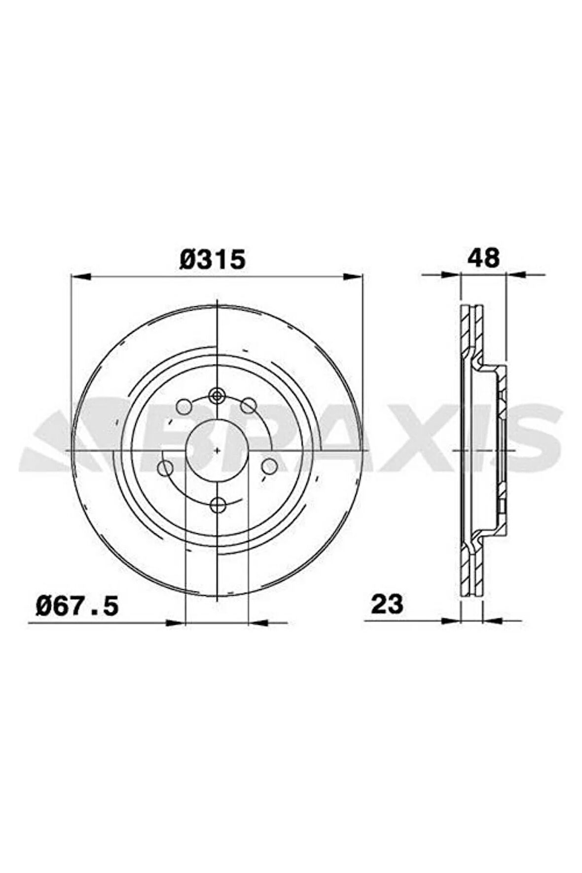 Fren Diski Arka Havalı Insıgnıa Sport Tourer 1.6 / 1.6t / 1.8 / 2.0cdtı 07 / 08>