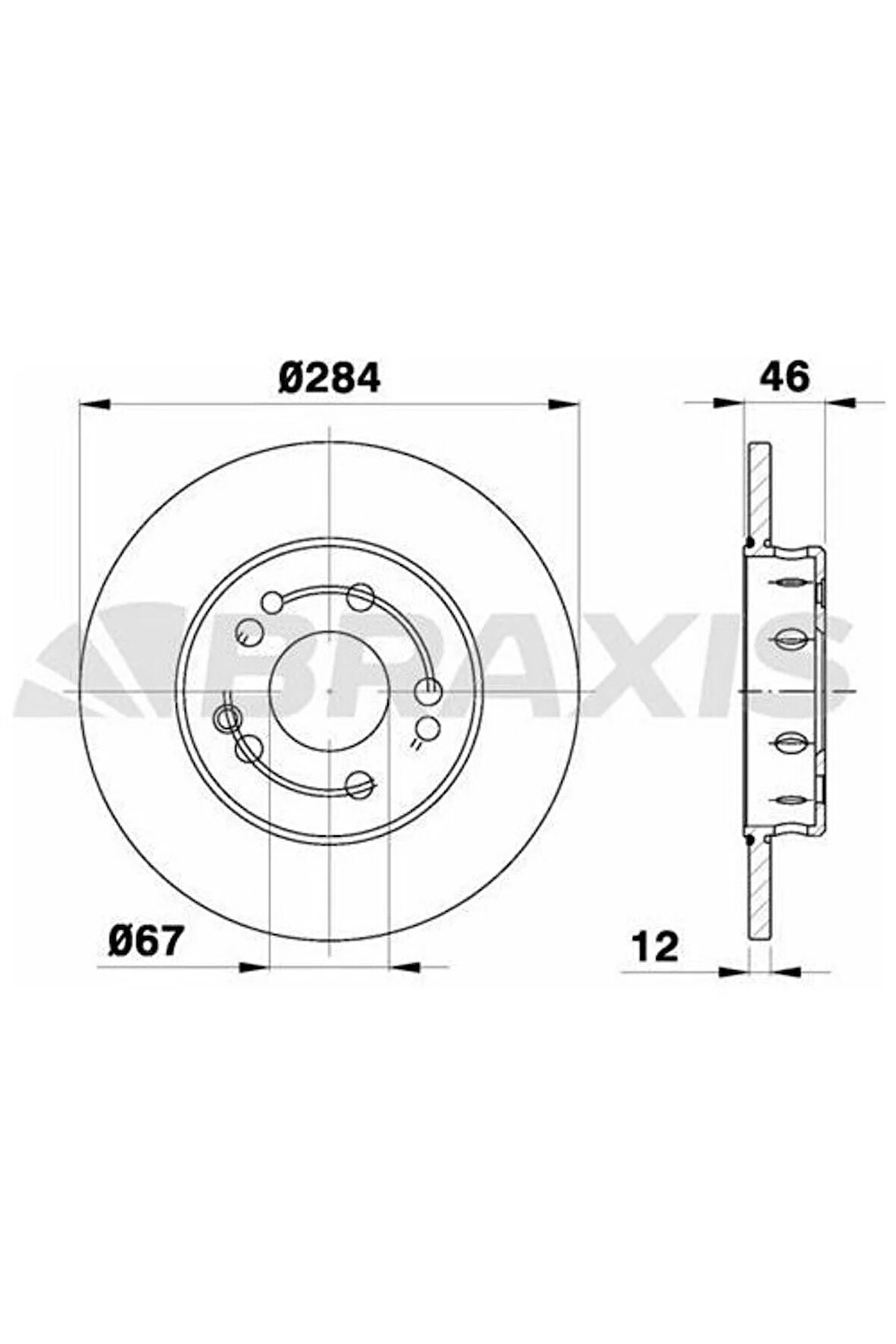 Fren Diski On W124 85>93 S124 86>93 C124 87>92