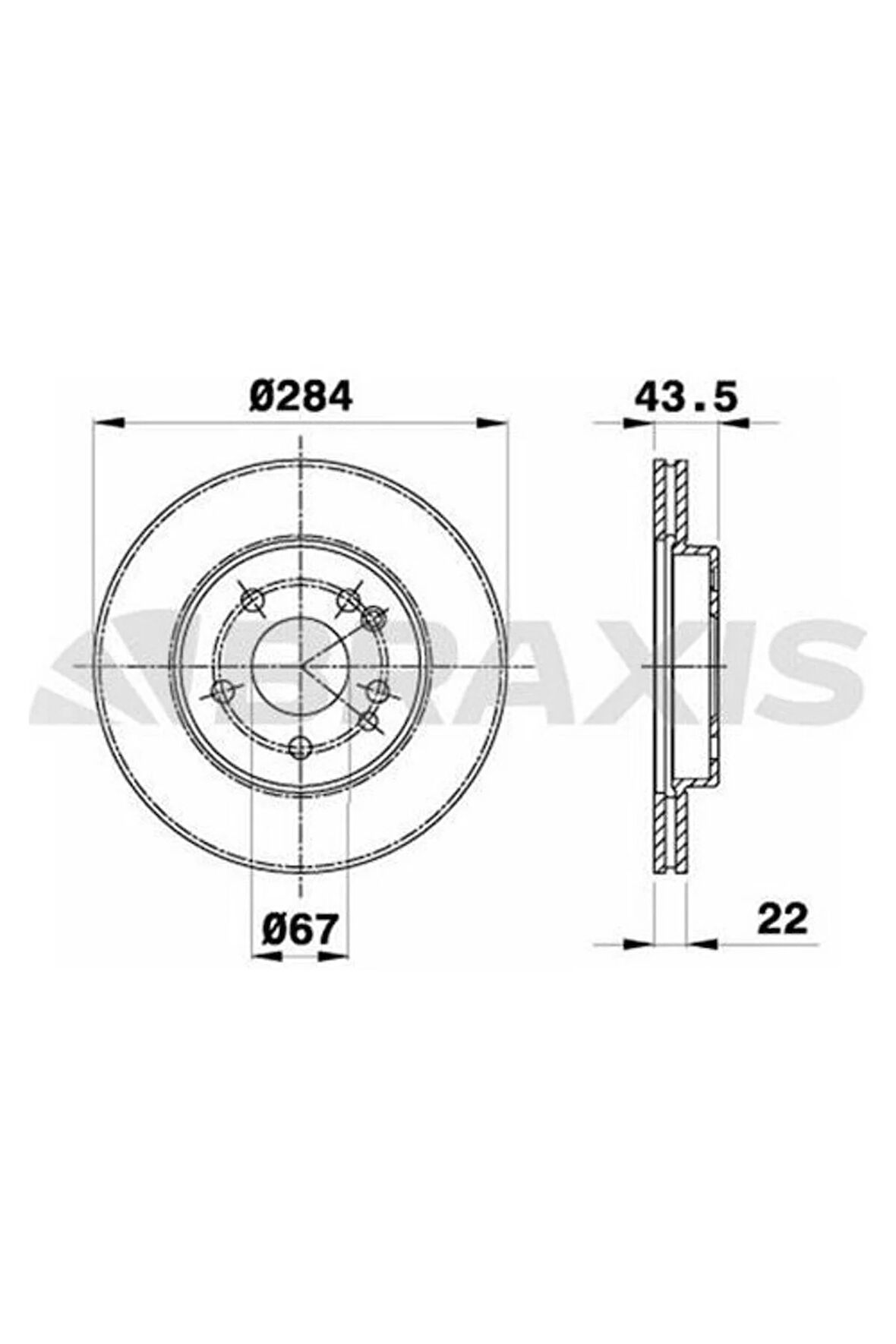 Fren Diski On 190 W201 88>93 C124 87>92 A124 93>98 S124 88>93 W124 88>93 R107 86>89