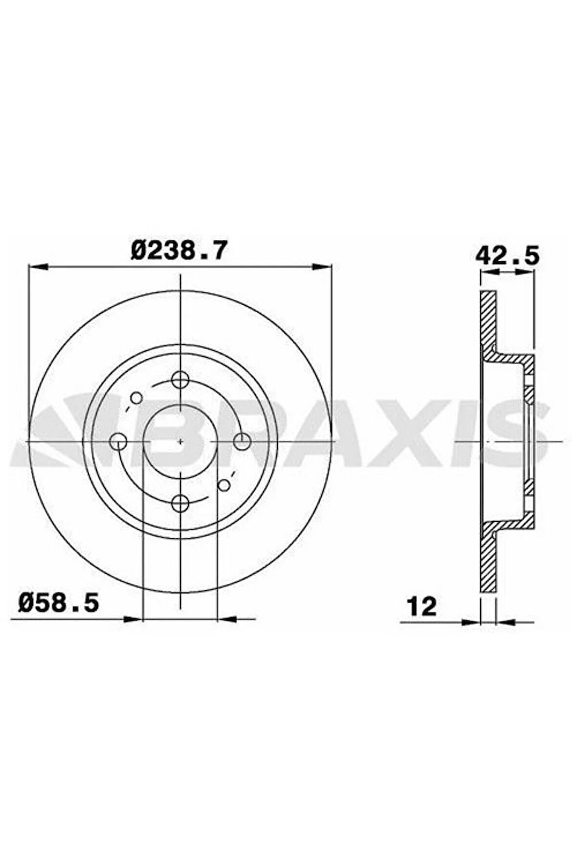 Fren Diski Ön Lada Samara