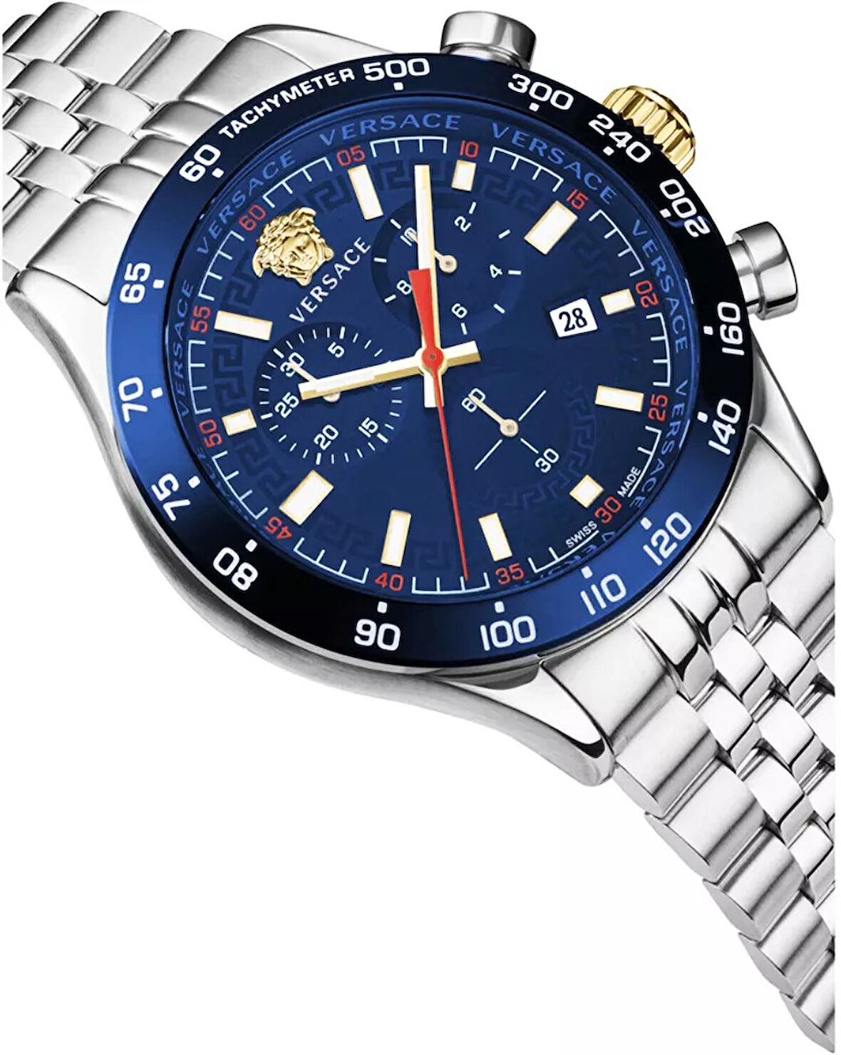 Versace Vrscve2u01024 Hellenyium Chronograph Erkek Kol Saati