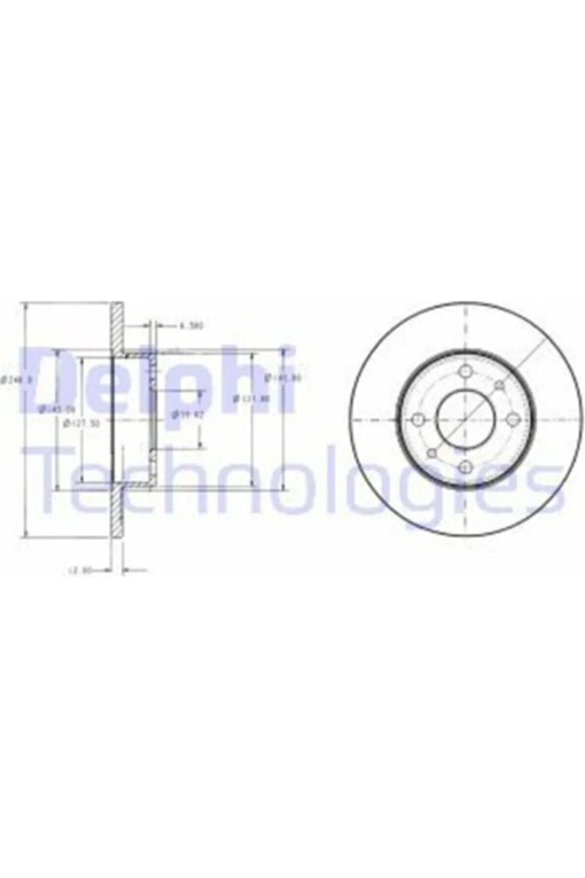 Fren Dıskı On 4D-240MM Uno 70 1985->