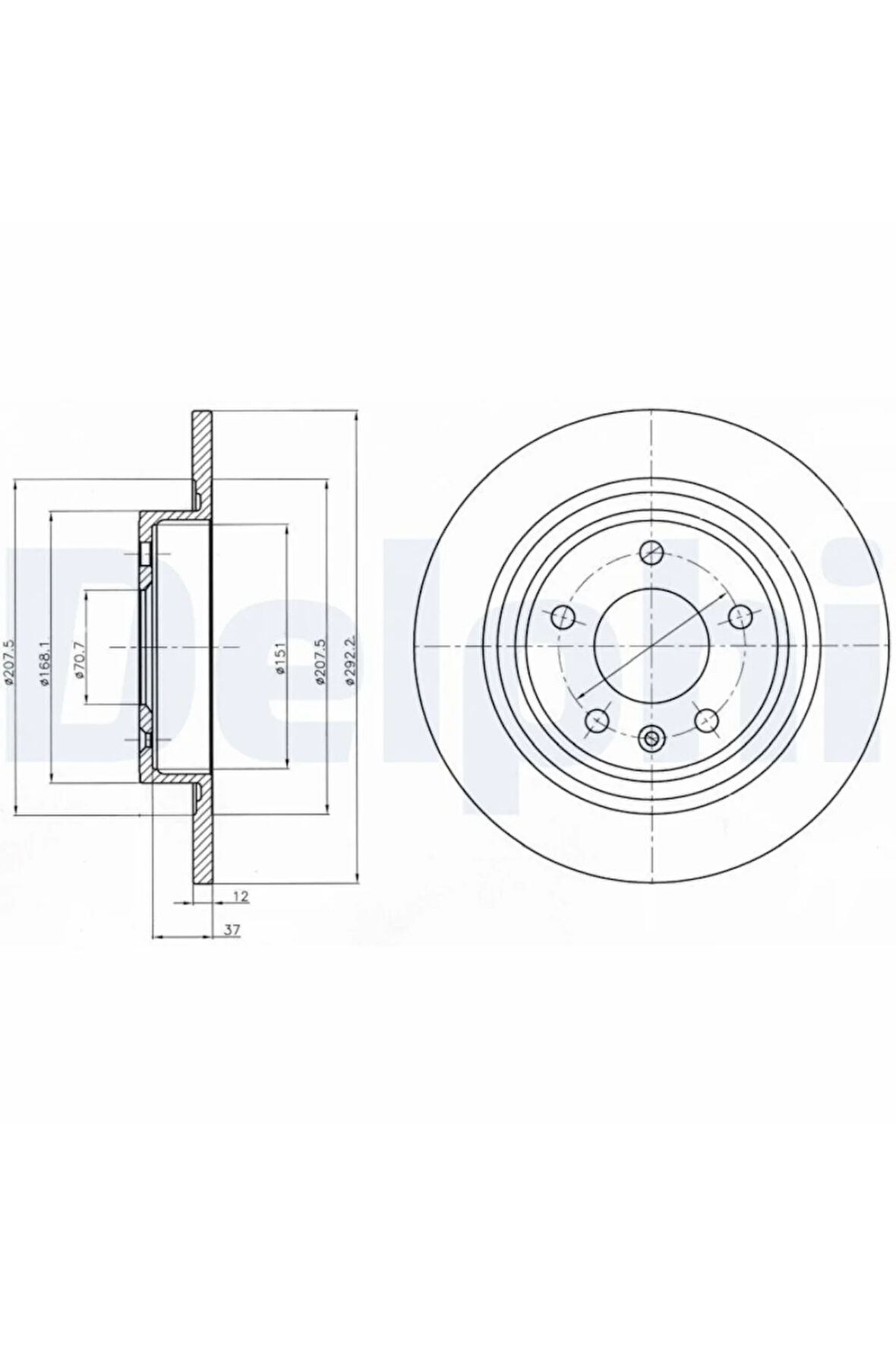 FREN DISKI ARKA ASTRA J 1.3CDTI 1.4 1.6 1.7 ZAFIRA TOURER C 1.4/1.6/1.8/2.0 CDTI 09>>