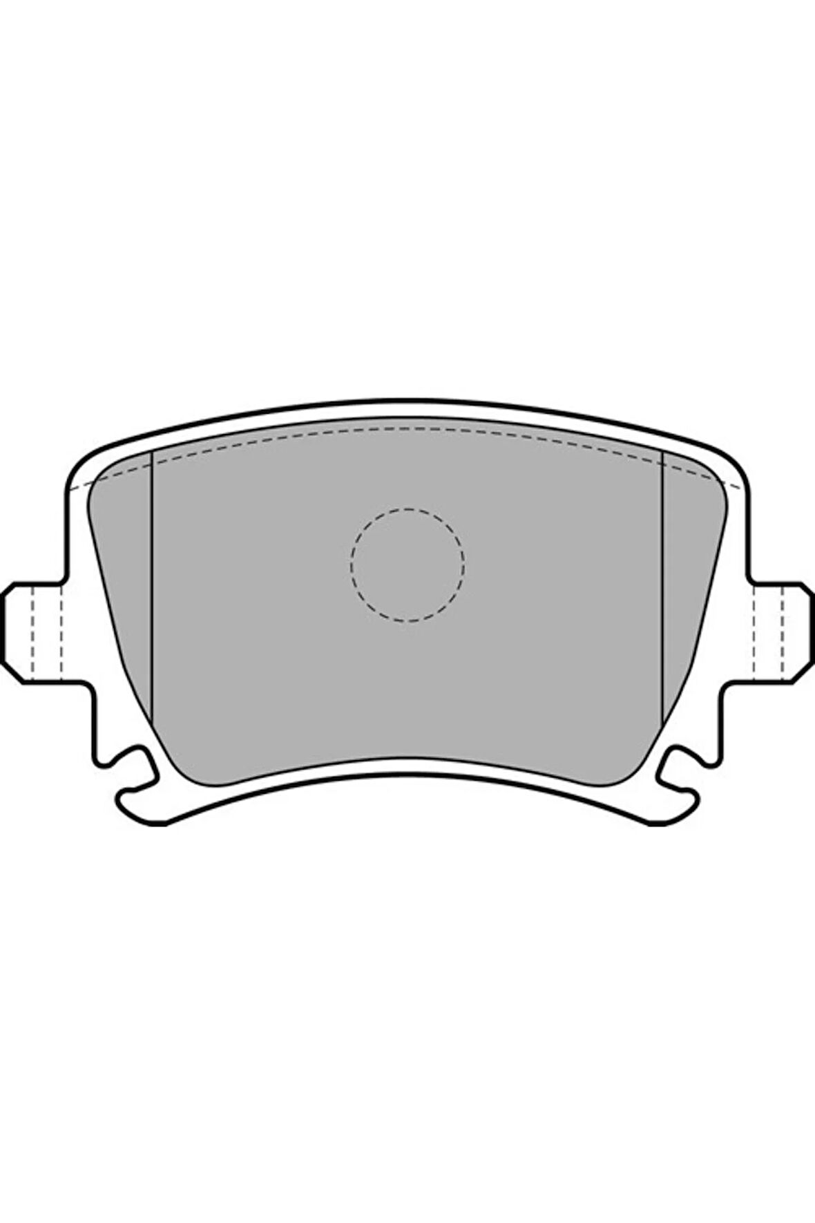 ARKA BALATA PASSAT CC CADDY GOLF5 GOLF6 JETTA A3 A6 LEON OCTAVIA SUPERB 04 GDB1622