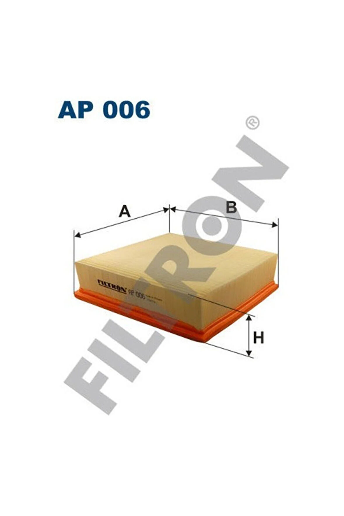 AP006-HAVA Filtresi Seat Terra 1.4 D 48HP 90-95 Jaguar XJ40 X300 Volvo 240