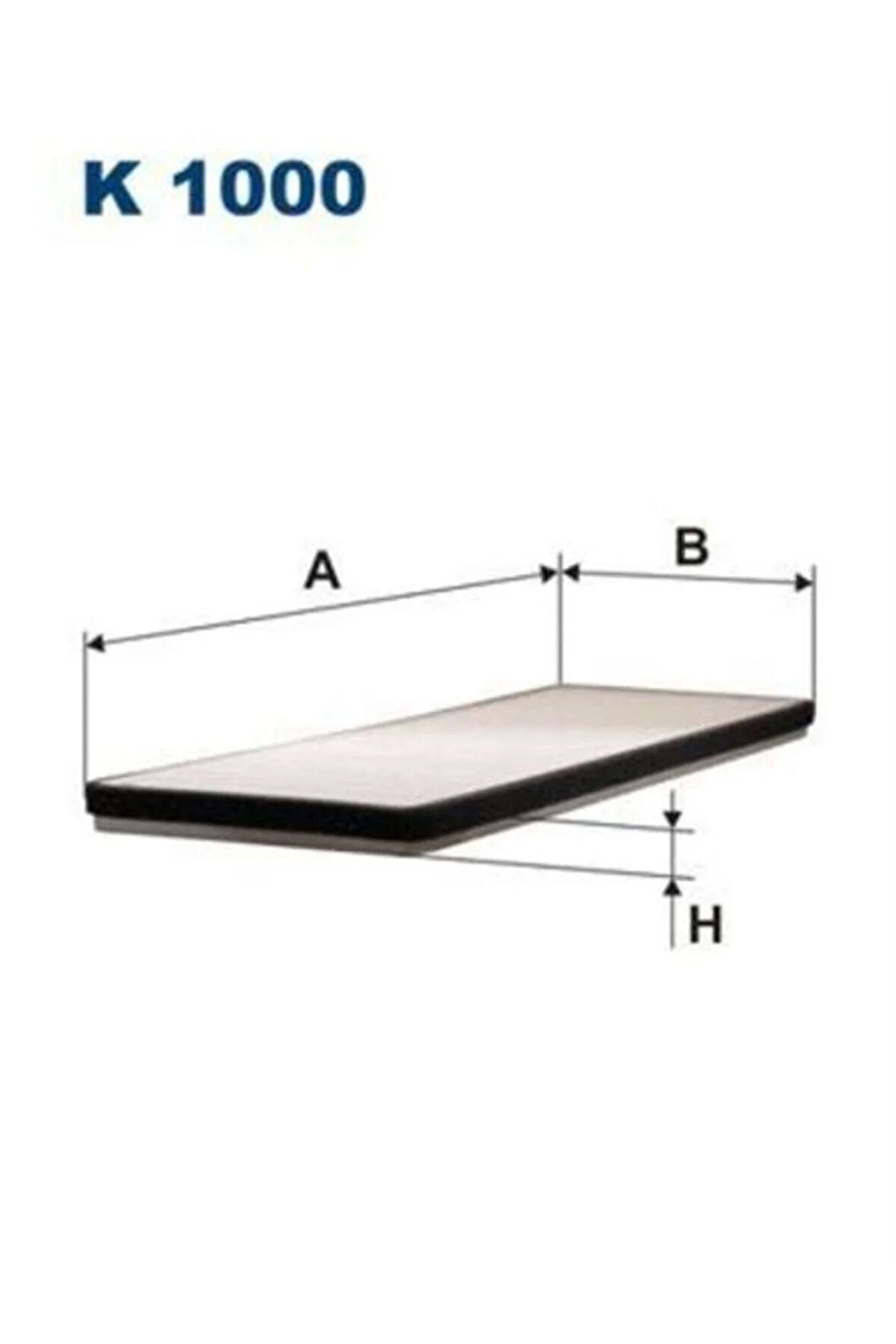 Kabin Filtresi Opel Combo A 1.4 60hp 07/94-08/01ftr-k1000 6808610 6808610