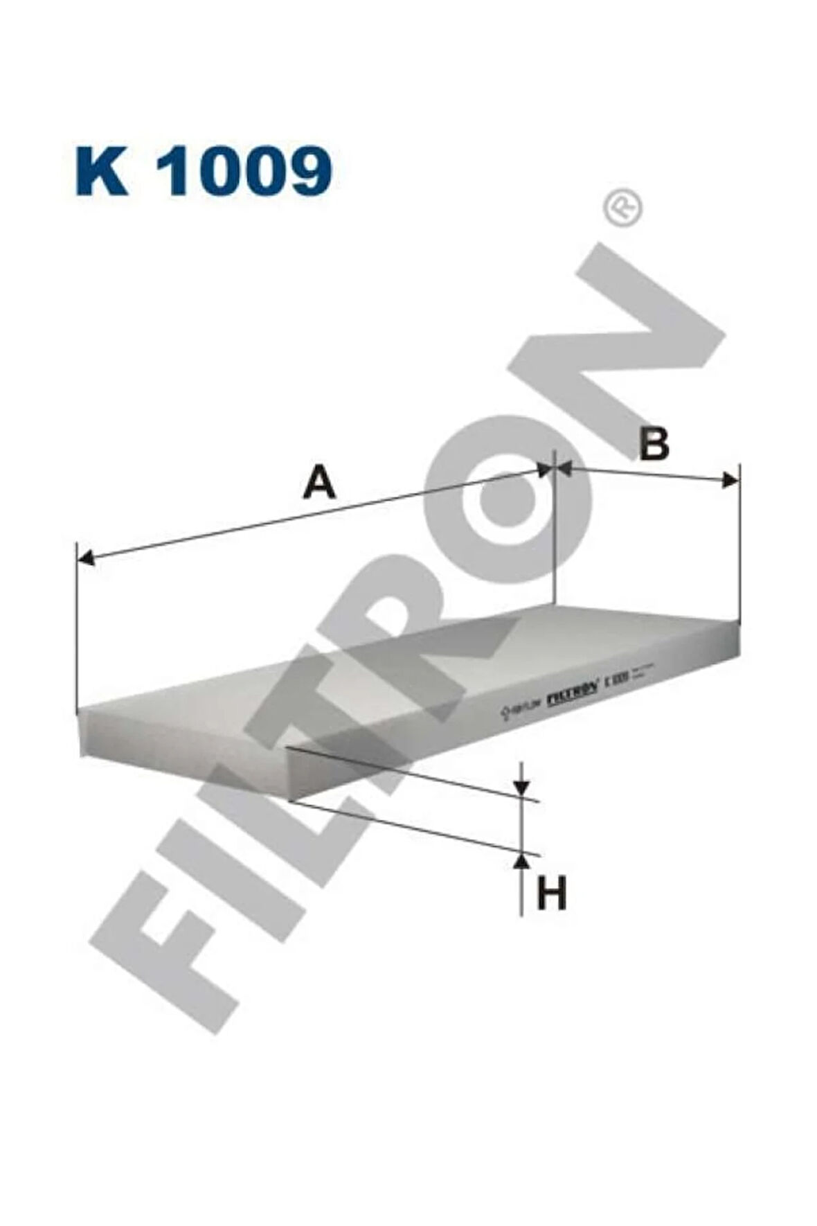 Fıltron K1009 Polen Filtresi Vectra B 1.6i-16i 16v-1.8i 16v-2.0-2.0i 16v-2.5i V6-2.6i V6 95