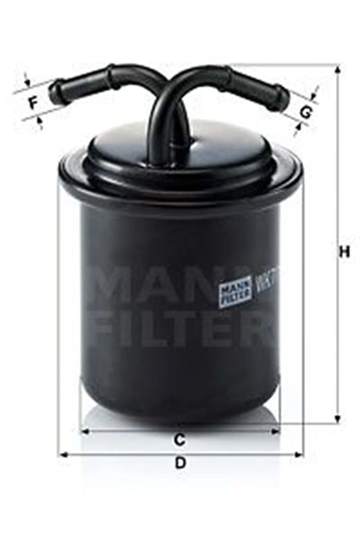 YAKIT FİLTRESİ SUBARU FORESTER IMPREZA I IMPREZA II LEGACY I LEGACY II SVX 111067