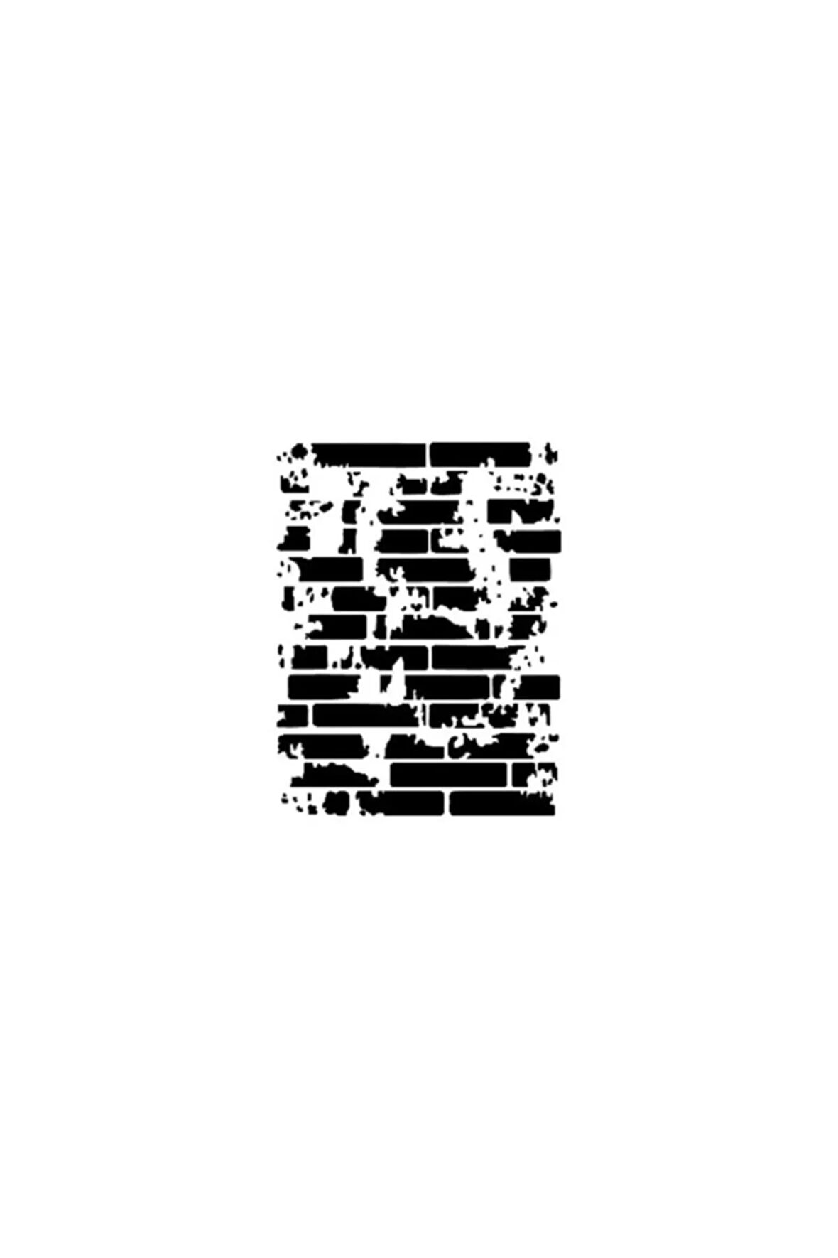 Duvar Stencil (şablon) A4