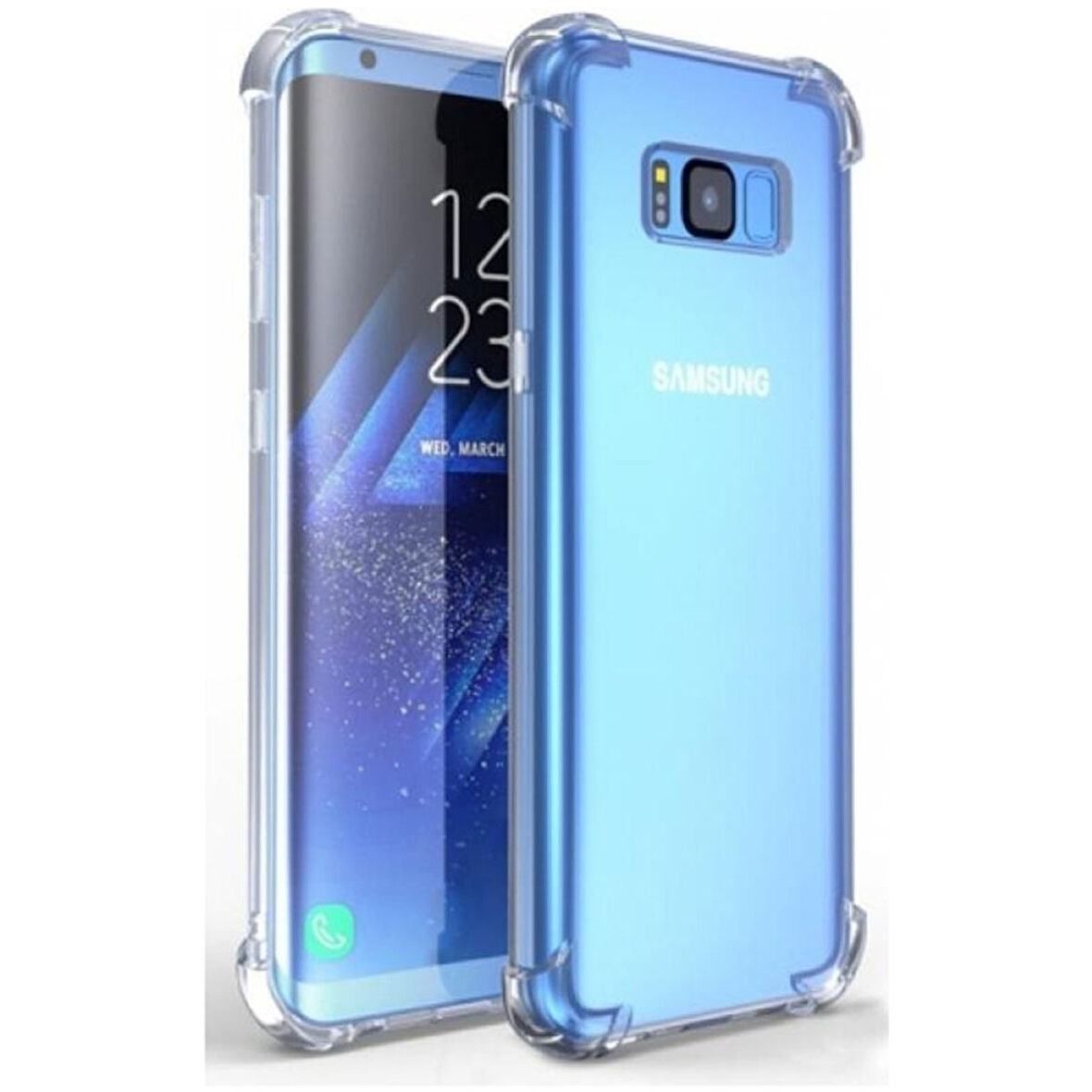 Teleplus Samsung Galaxy S8 Kılıf Antishock Ultra Koruma Şeffaf