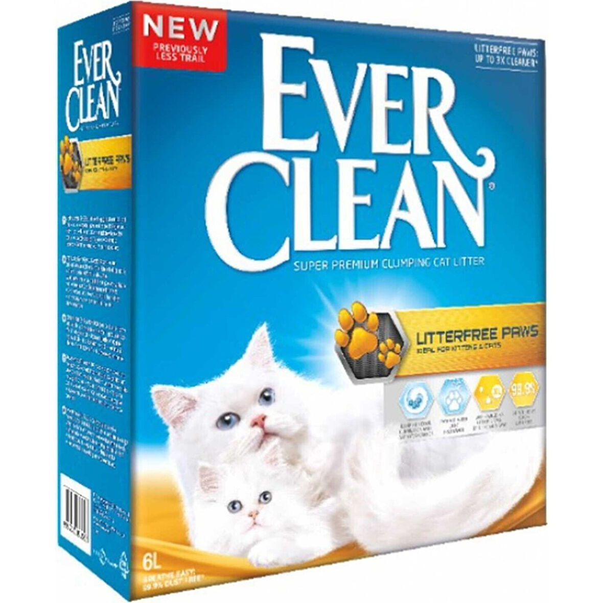 Ever Clean Litterfree Paws Iz Bırakmayan Kedi Kumu 6 Lt