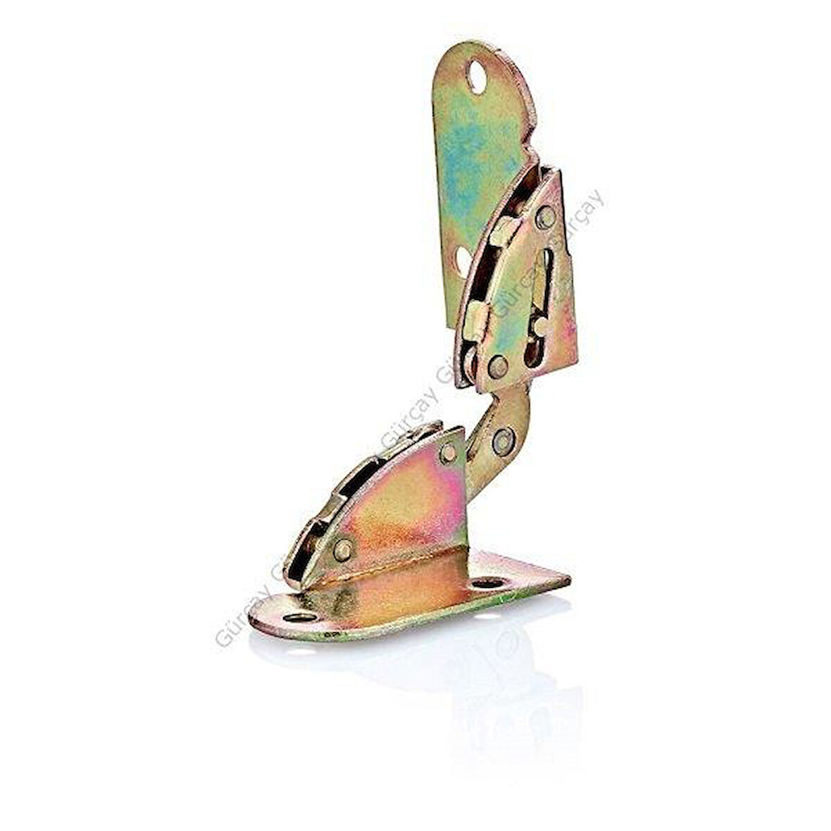 Slot Tipi Metal Masa Menteşesi 18mm - 2 Adet