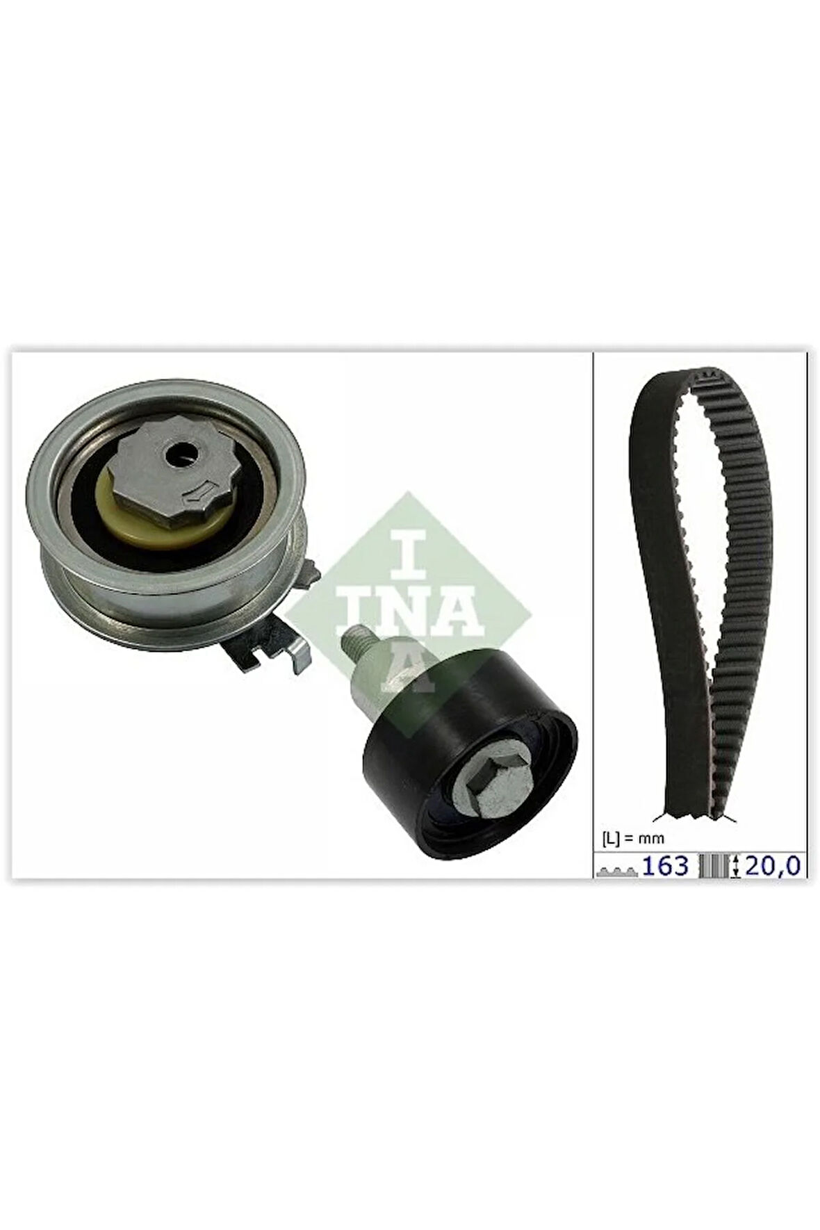 EKSANTRİK GERGİ KİTİ POLO GOLF7 PASSAT A3 LEON 1.2 TSI 1.4 TSI 2013 CJZA CJZB CYVA CYVB