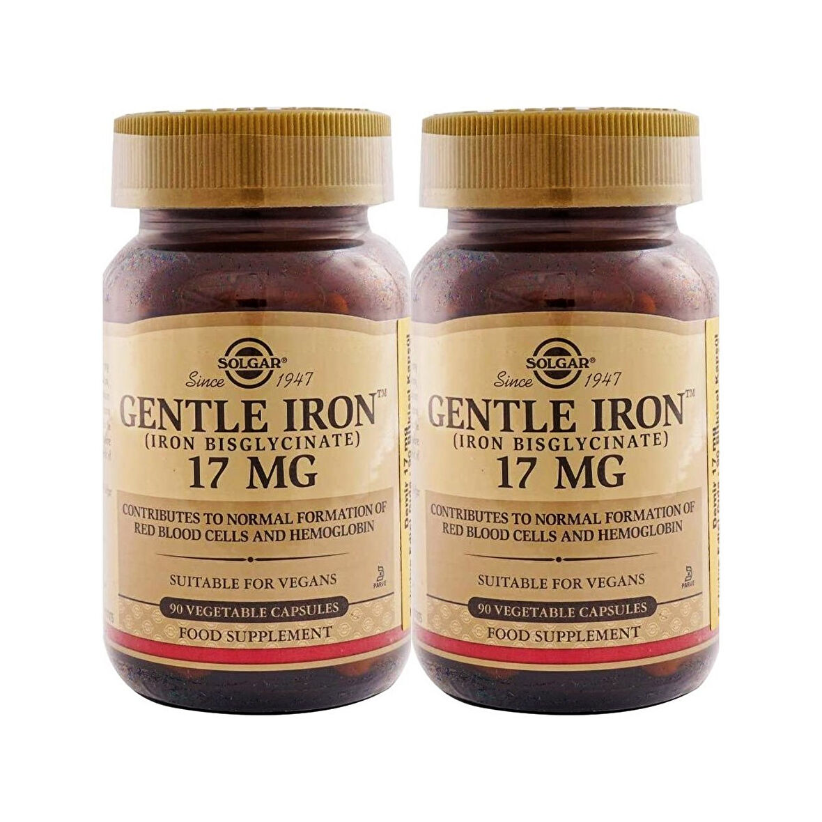 Gentle Iron 17 Mg 90 Kapsül 2 Adet