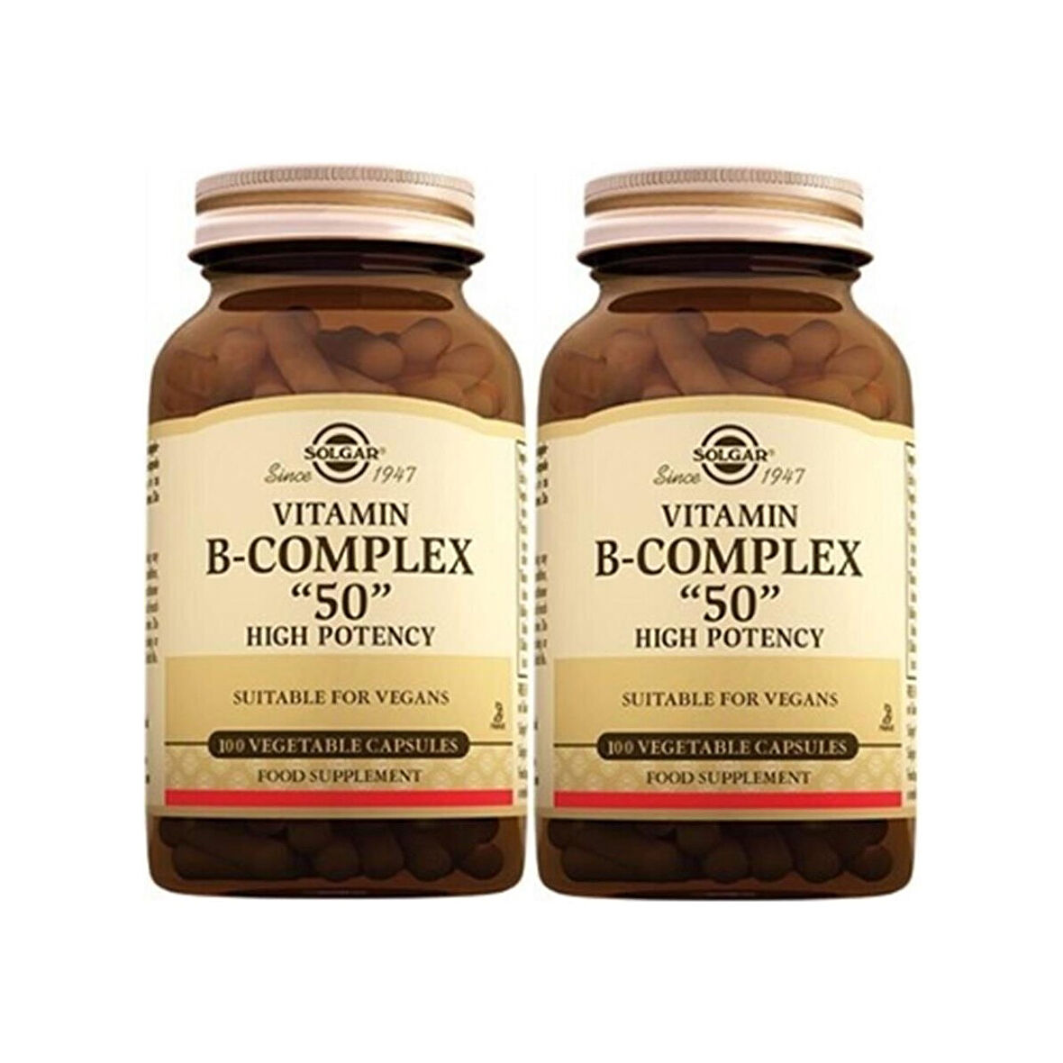 Vitamin B Complex 50 Mg 100 Kapsül 2 Adet