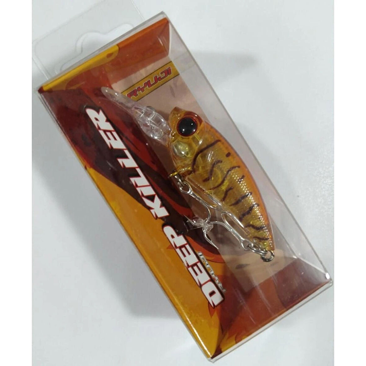 Ryujı Deep Kıller Suspendıng 4 CM 3,4 GR Maket Yem - Purple Head Glow