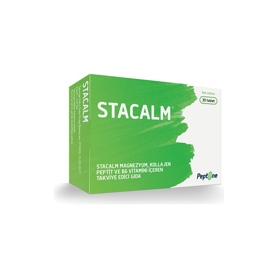 Stacalm 30 Tablet - Dezenfektan Hediyeli - %72 Alkol