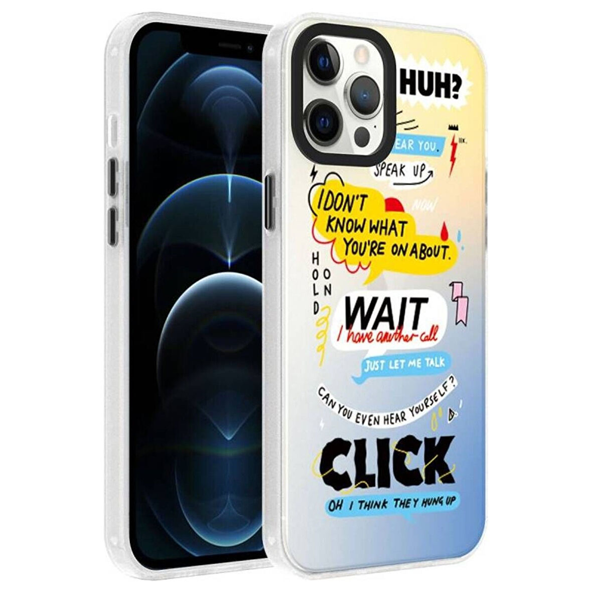 Teleplus Apple iPhone 12 Pro Max Kılıf Desenli Dragon Serisi Sert Kapak