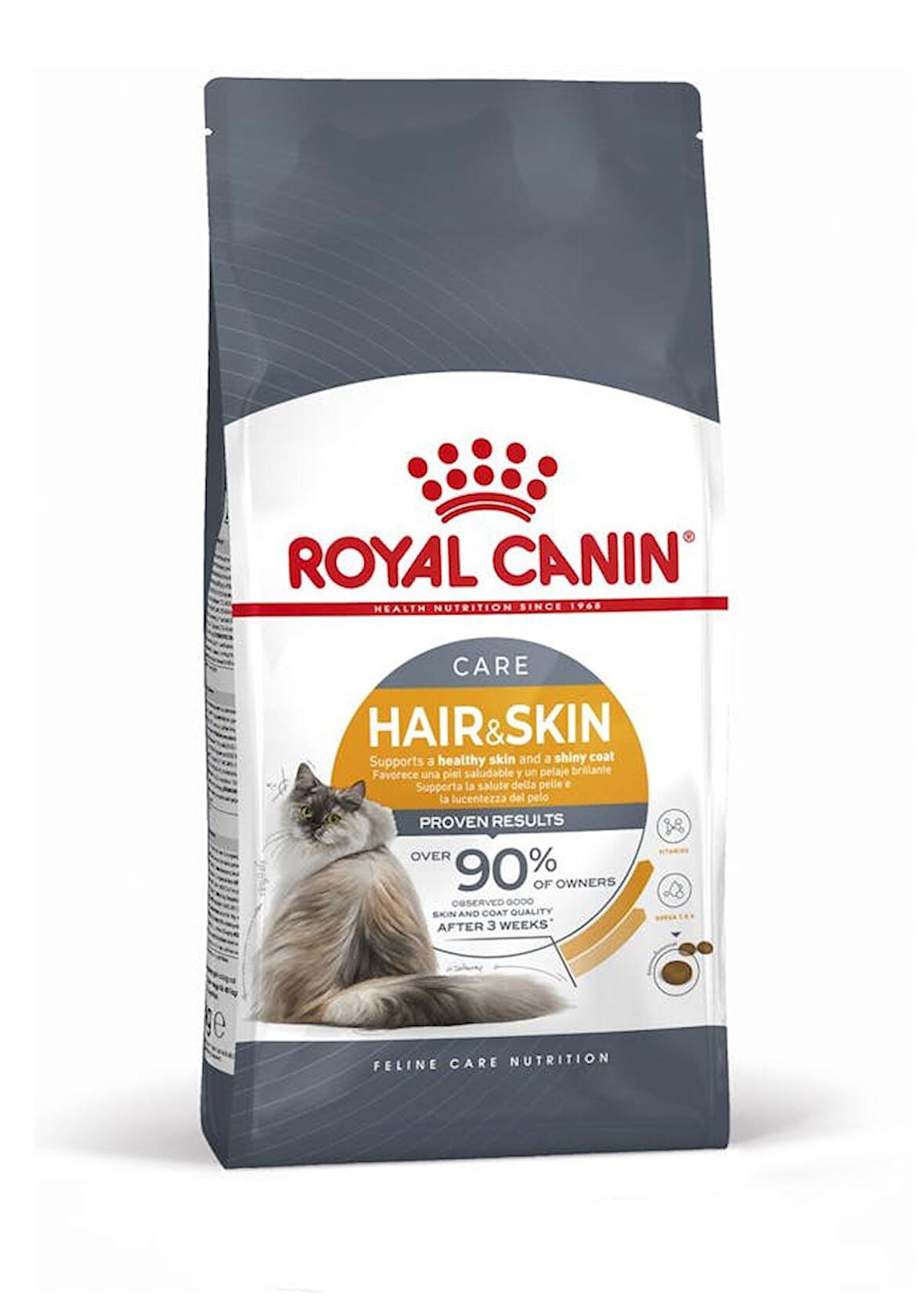 Royal Canin Hair&Skin Tüy ve Deri Sağlığı için Kuru Kedi Maması 4kg