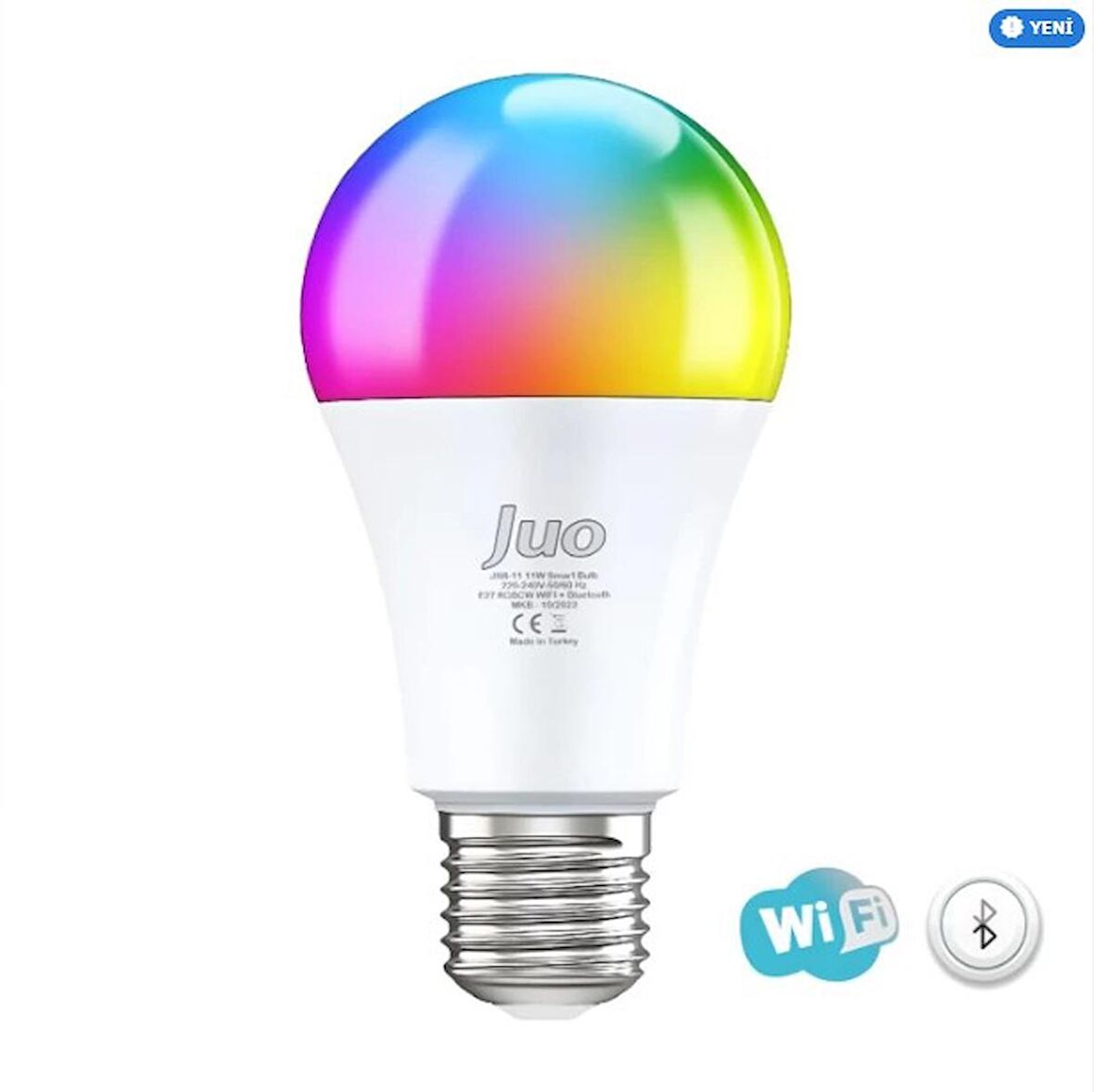 Juo Lumex Akıllı Ampul 11W Led RGB Wifi & Bluetooth