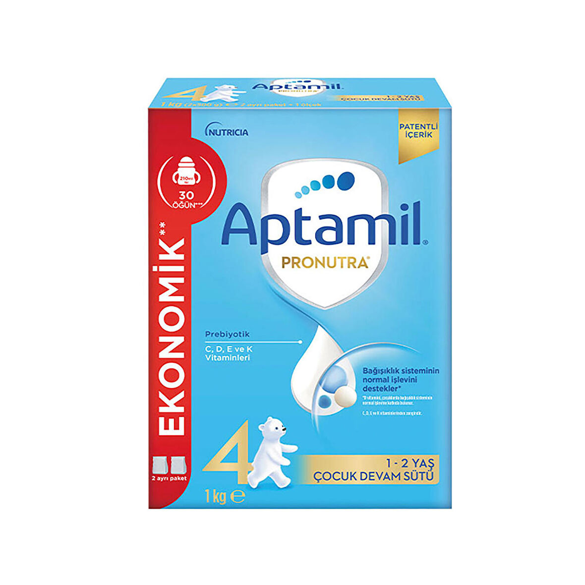 Aptamil 4 Prebiyotik Devam Sütü 1000 gr