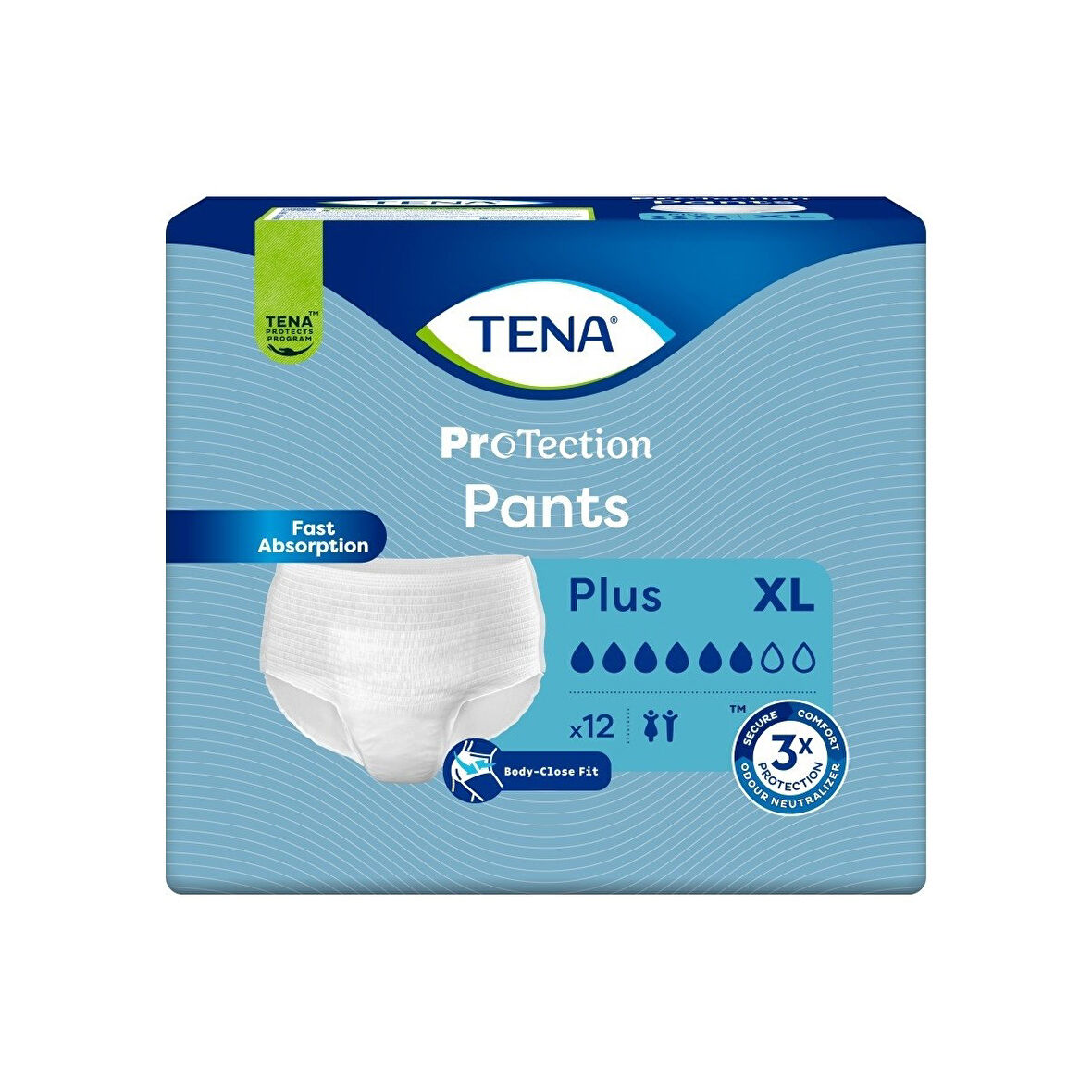 Tena 6 Damla Külot Protection Pants Xlarge 12'li *4 Paket