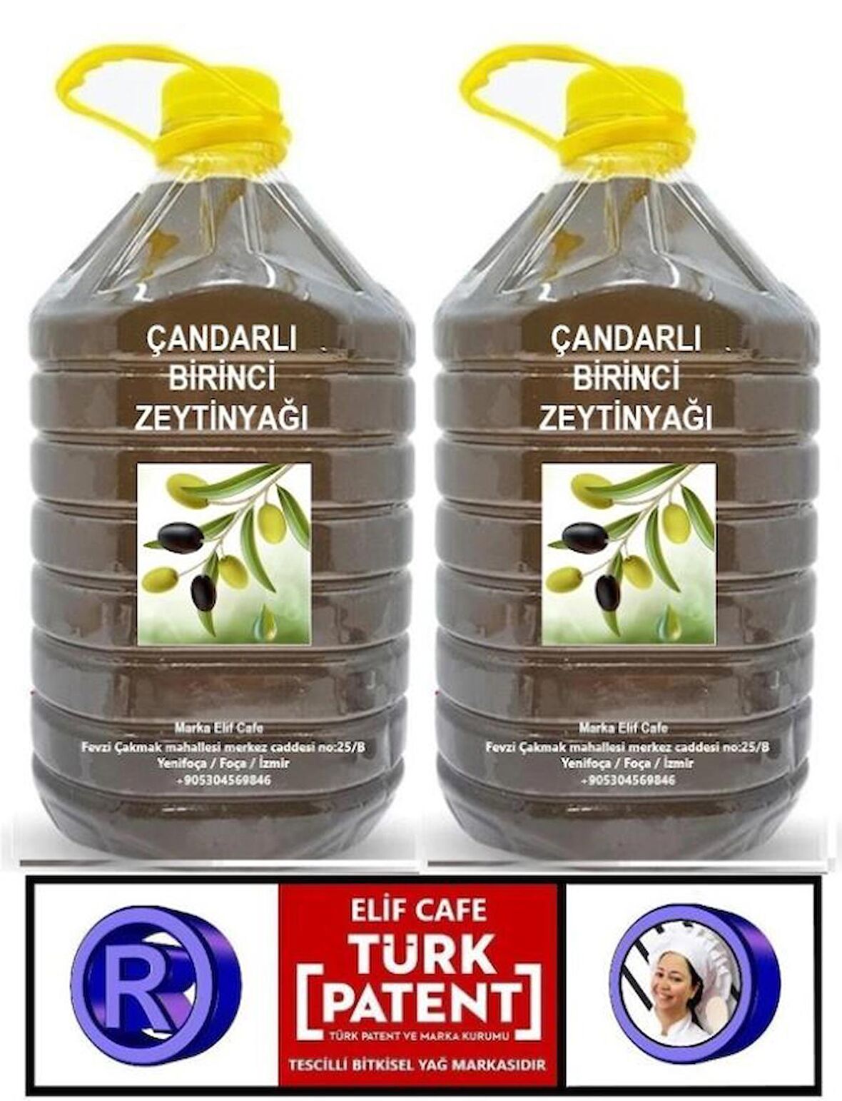 Çandarlı Birinci Zeytinyağı 5 lt Pet Şişe zeytinyağı 5 litre 2 adet