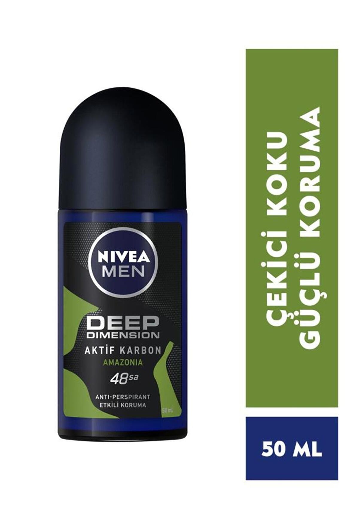 Nivea Men Deep Dimension Amazonia Deodorant Roll On 50 ml