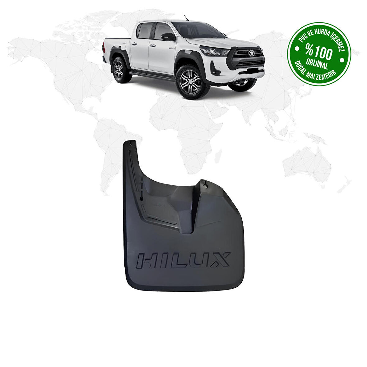 Toyota Hilux 2015 Model Ve Sonrası Sol Ön Paçalık (ÇAMURLUK - TOZLUK)