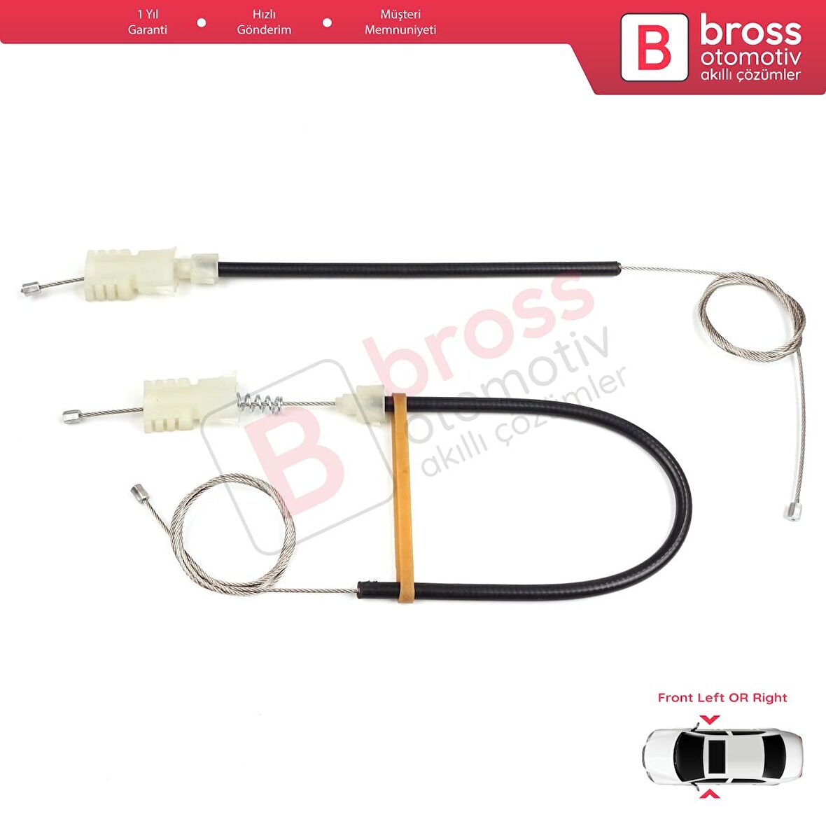 Nissan Pathfinder MK3 R51 2004-2015 80701-4X01C İçin Elektrikli Ön Cam Kriko Tamir Seti