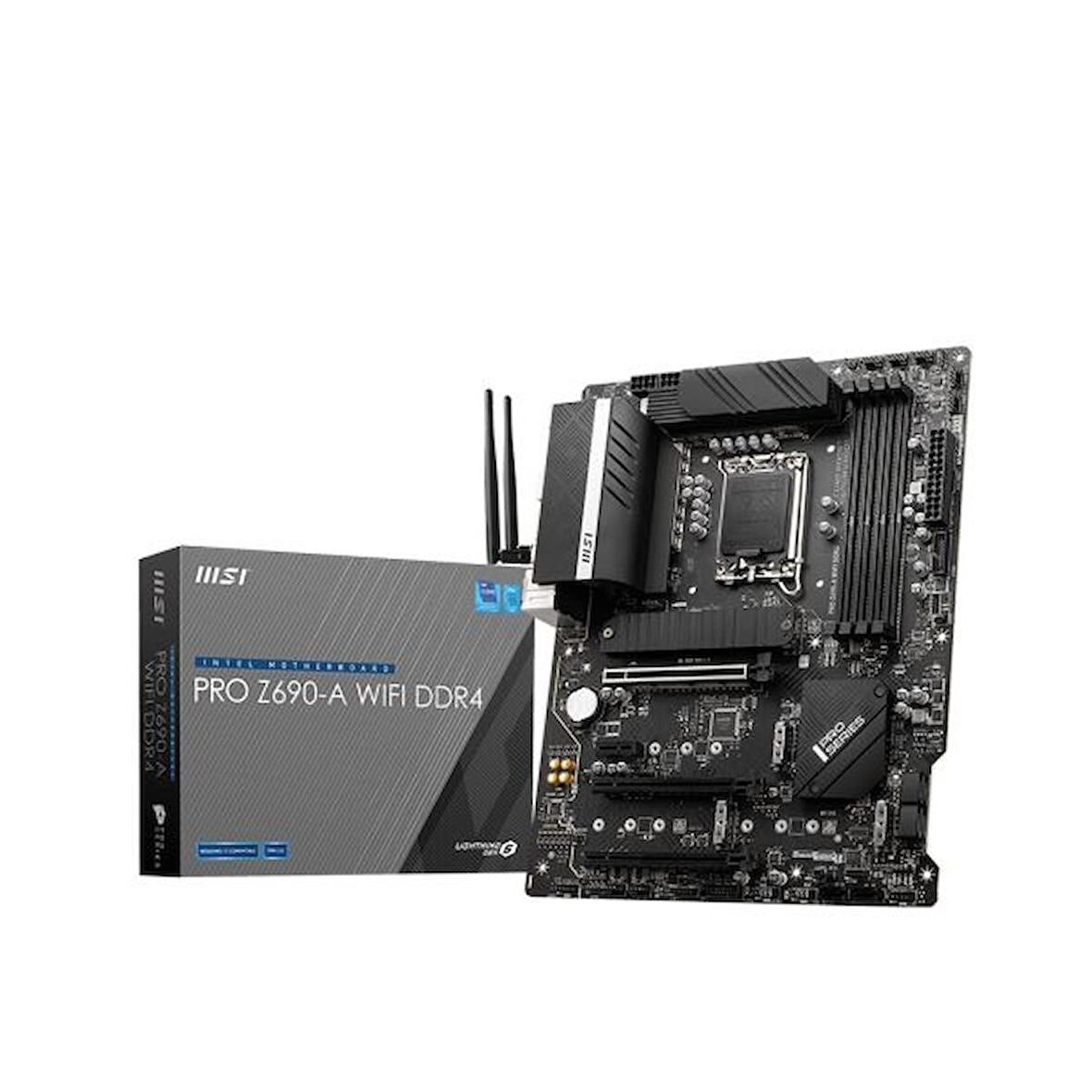 MSI Pro Z690-A Intel Z690 LGA 1700 DDR4 5200 MHz Gaming Anakart