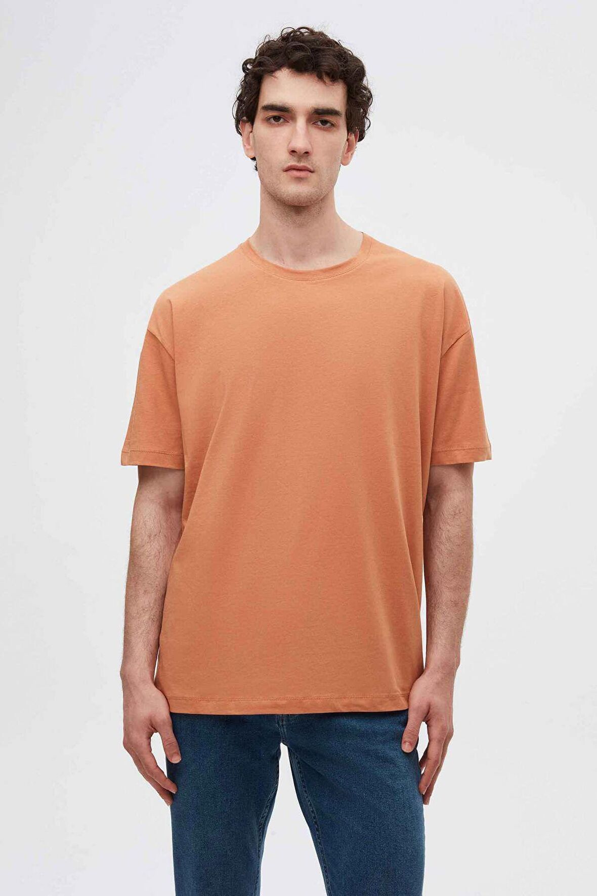 Ds Damat Comfort Tarçın %100 Pamuk T-Shirt 6HC14ORT02006 6HC14ORT02006