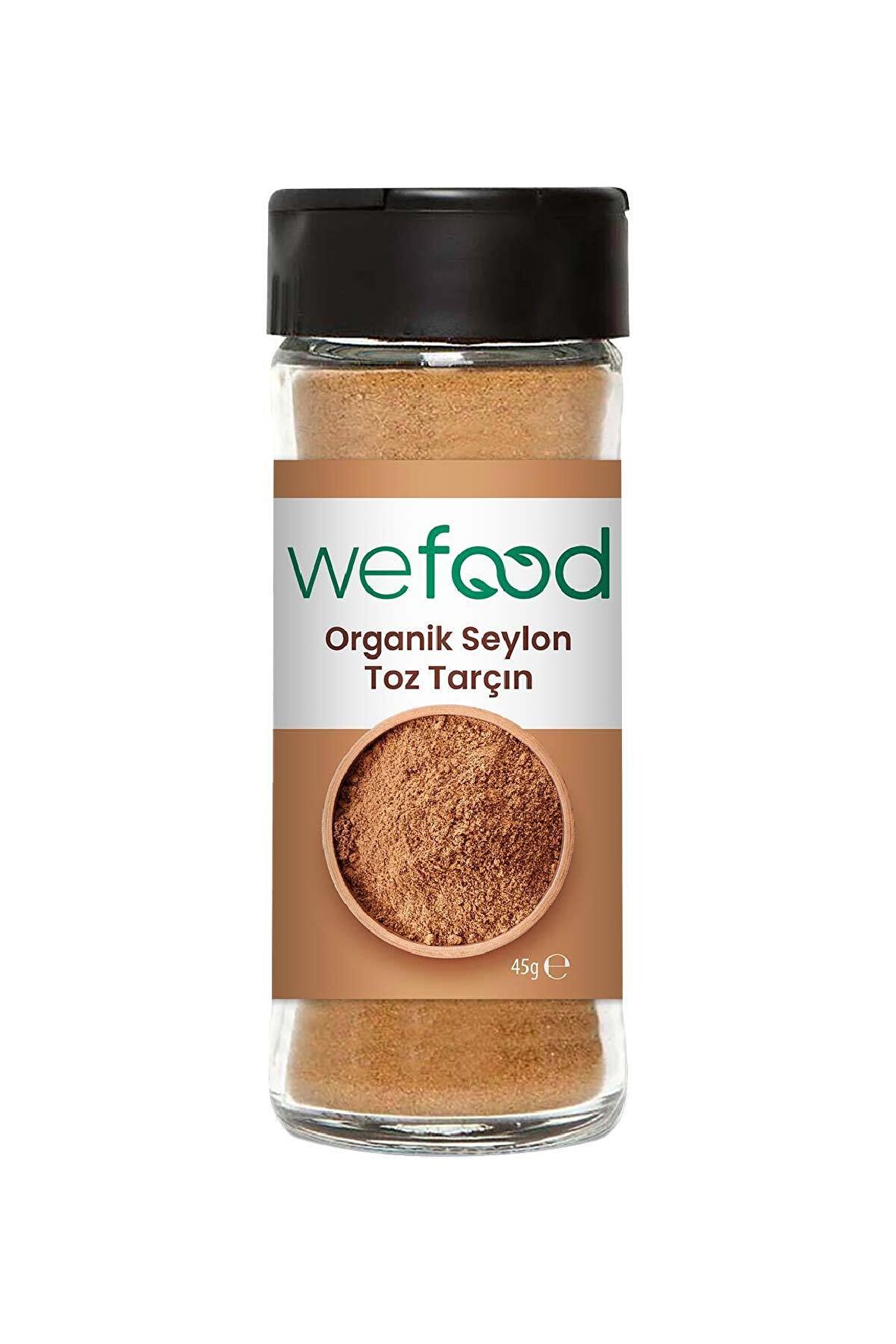 Wefood Organik Seylon Tarçın Tozu 45 gr