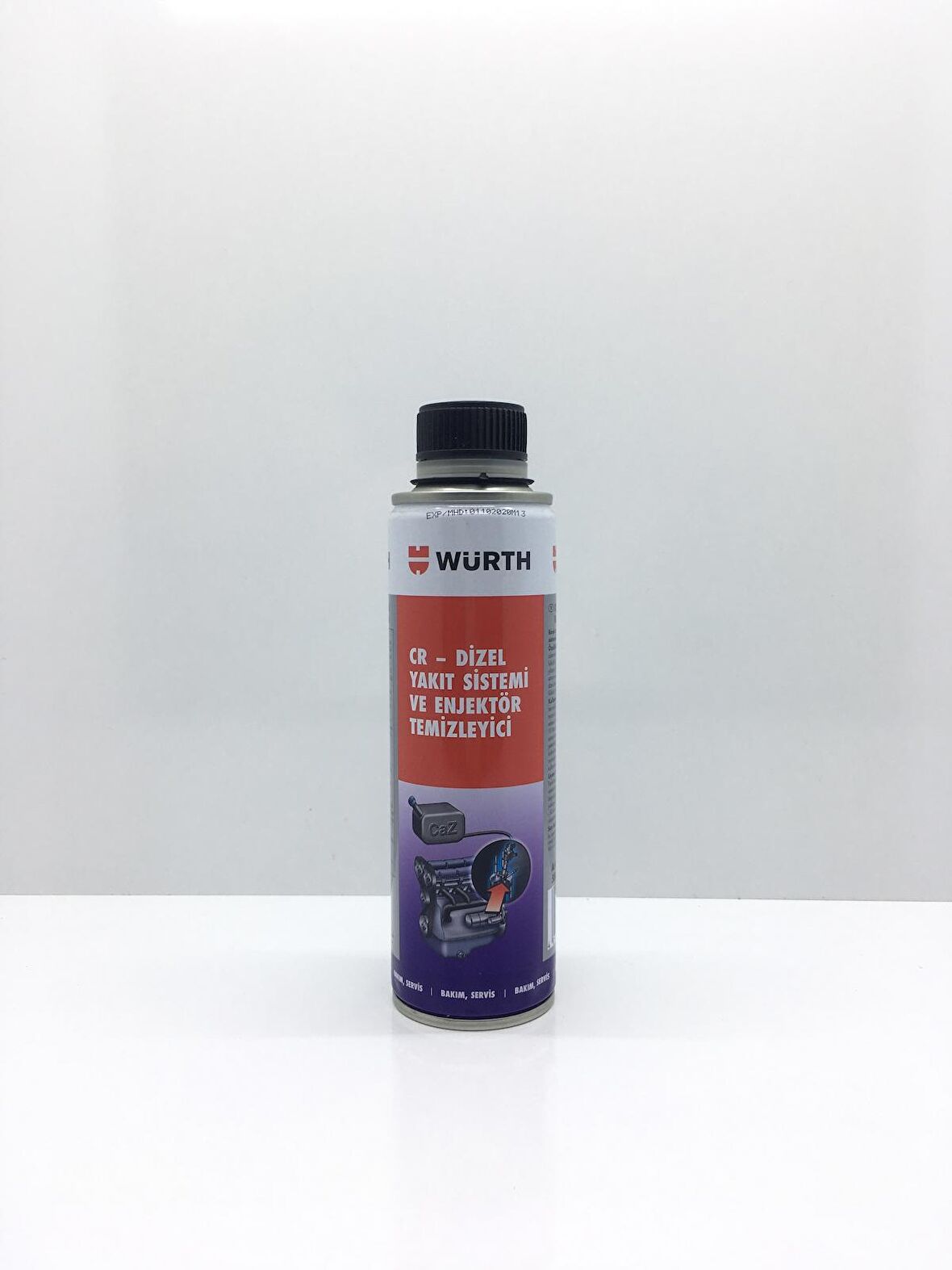 WÜRTH DİZEL YAKIT SİSTEMİ VE ENJEKTÖR TEMİZLEYİCİ 300 Ml.