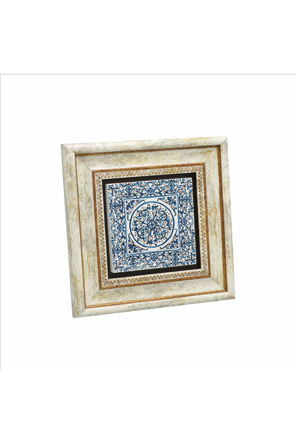 İtalyan Deseni Baskılı Taş Tablo 20x20