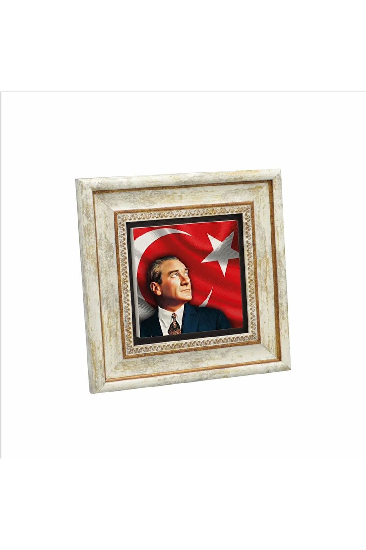 Mustafa Kemal Atatürk Baskılı Taş Tablo 20x20